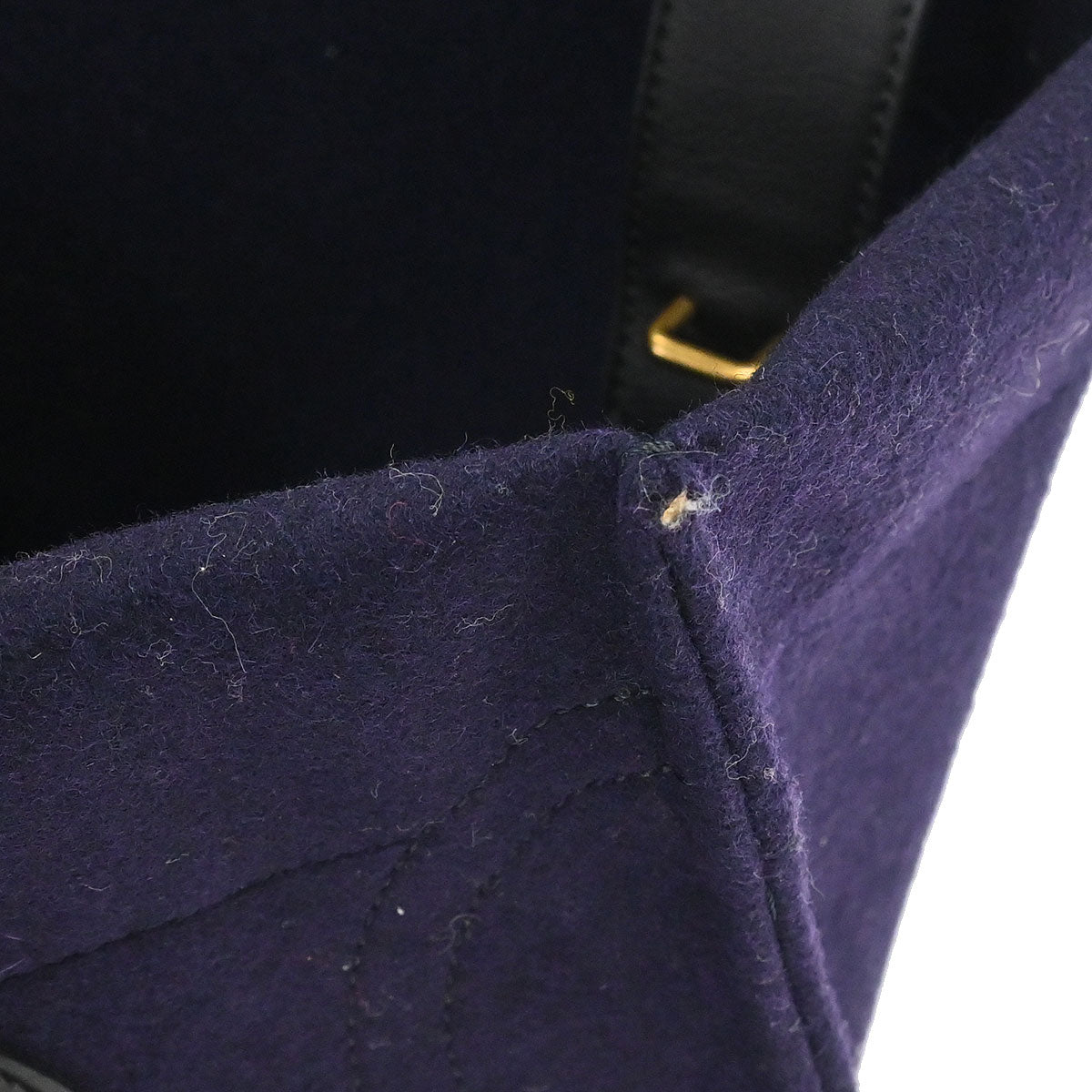 Celine Purple Felt Phantom Luggage Tote Bag