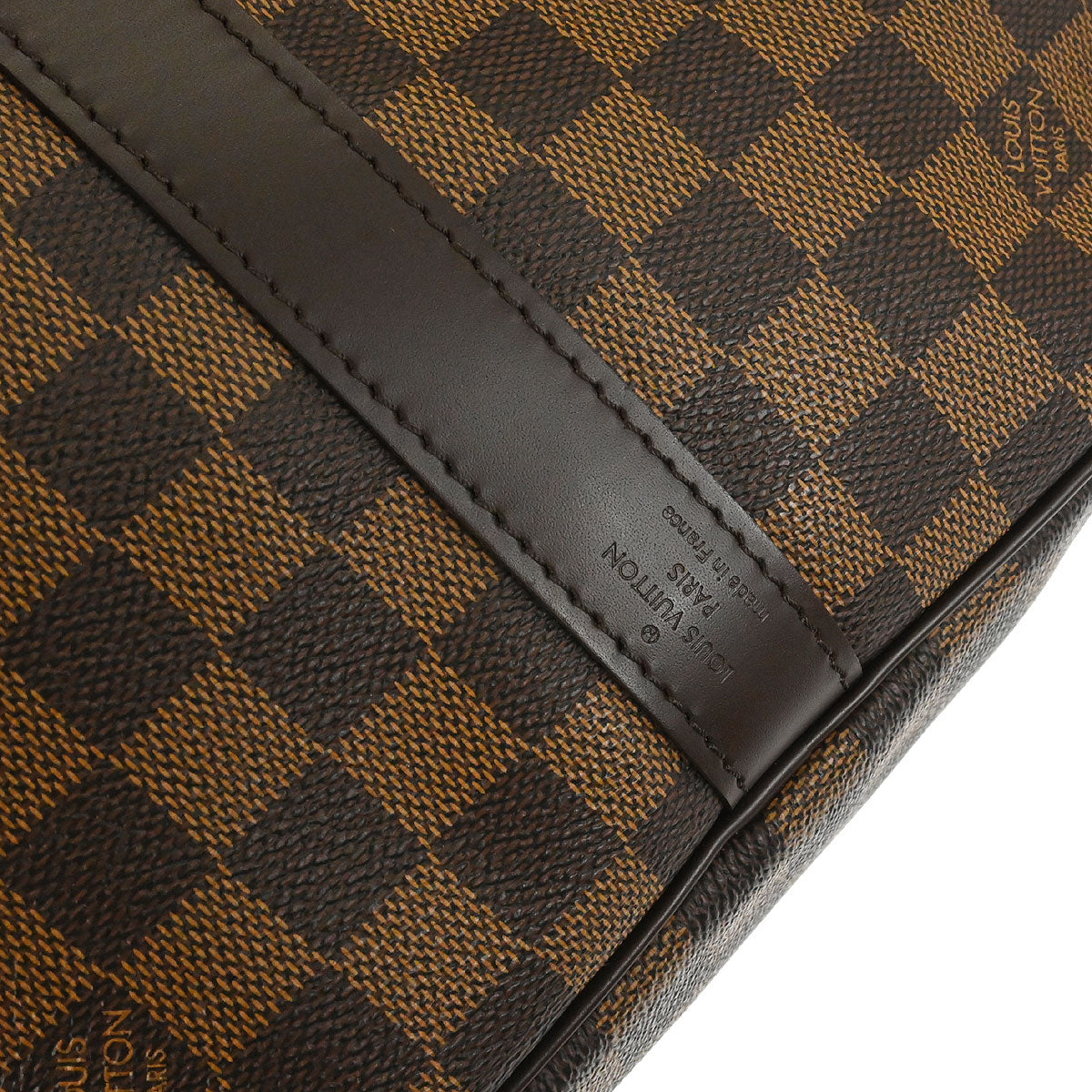 Louis Vuitton Damier Keepall Bandouliere 55 2way Shoulder Duffle Bag N41414