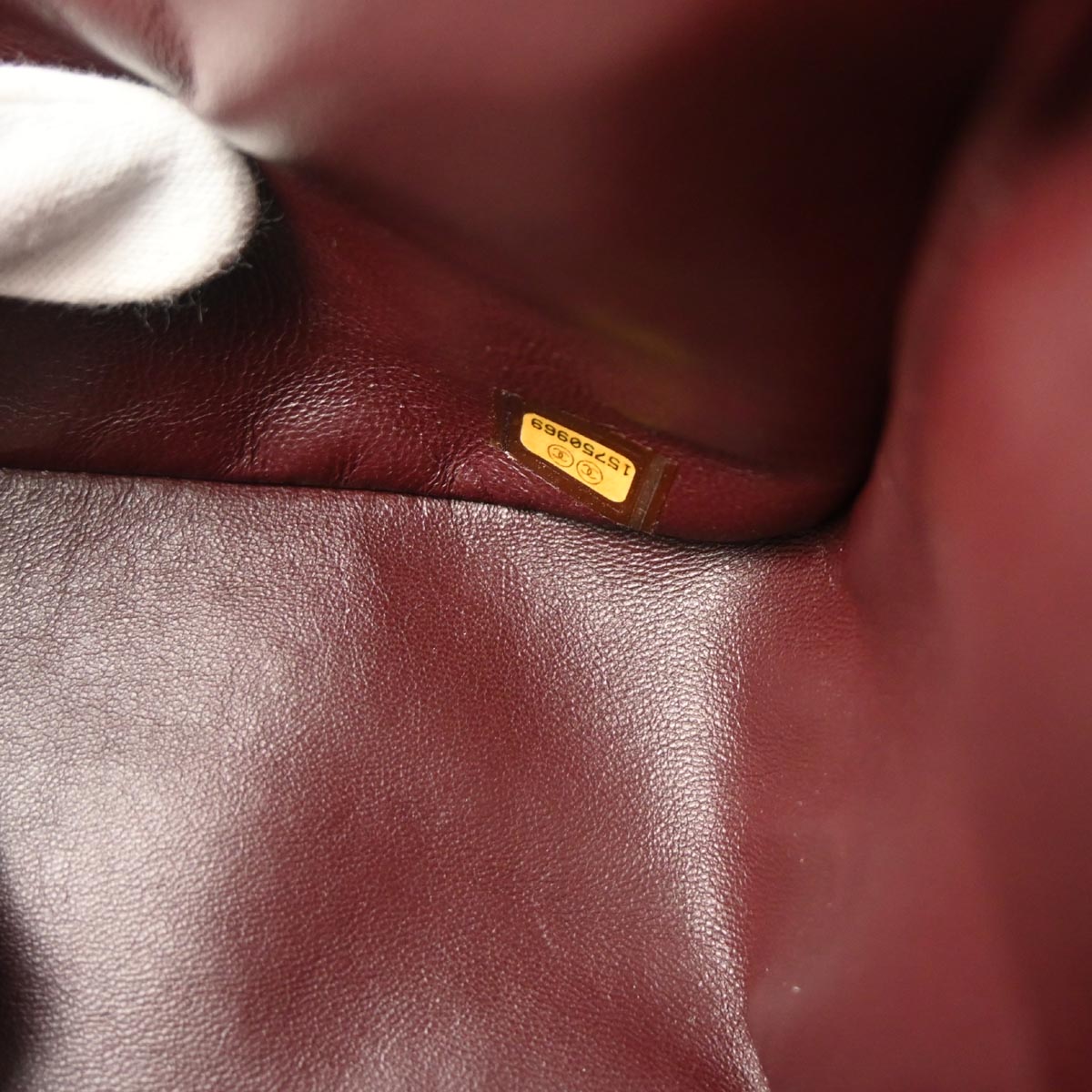 Chanel Black Caviar Skin Classic Double Flap Shoulder Bag