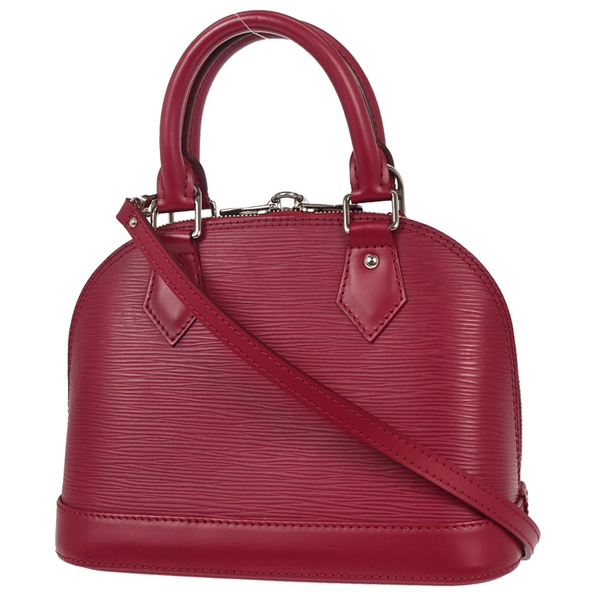 Louis Vuitton Pink Epi Alma BB 2way Shoulder Handbag M40851