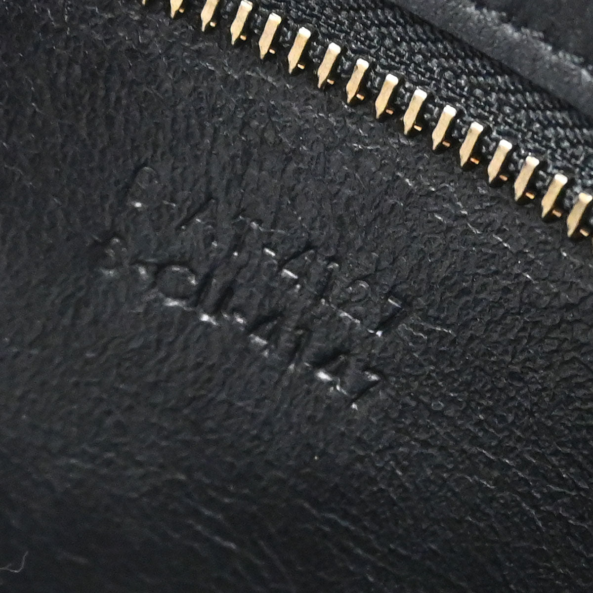 Celine Black Leather Micro Luggage Tote Bag