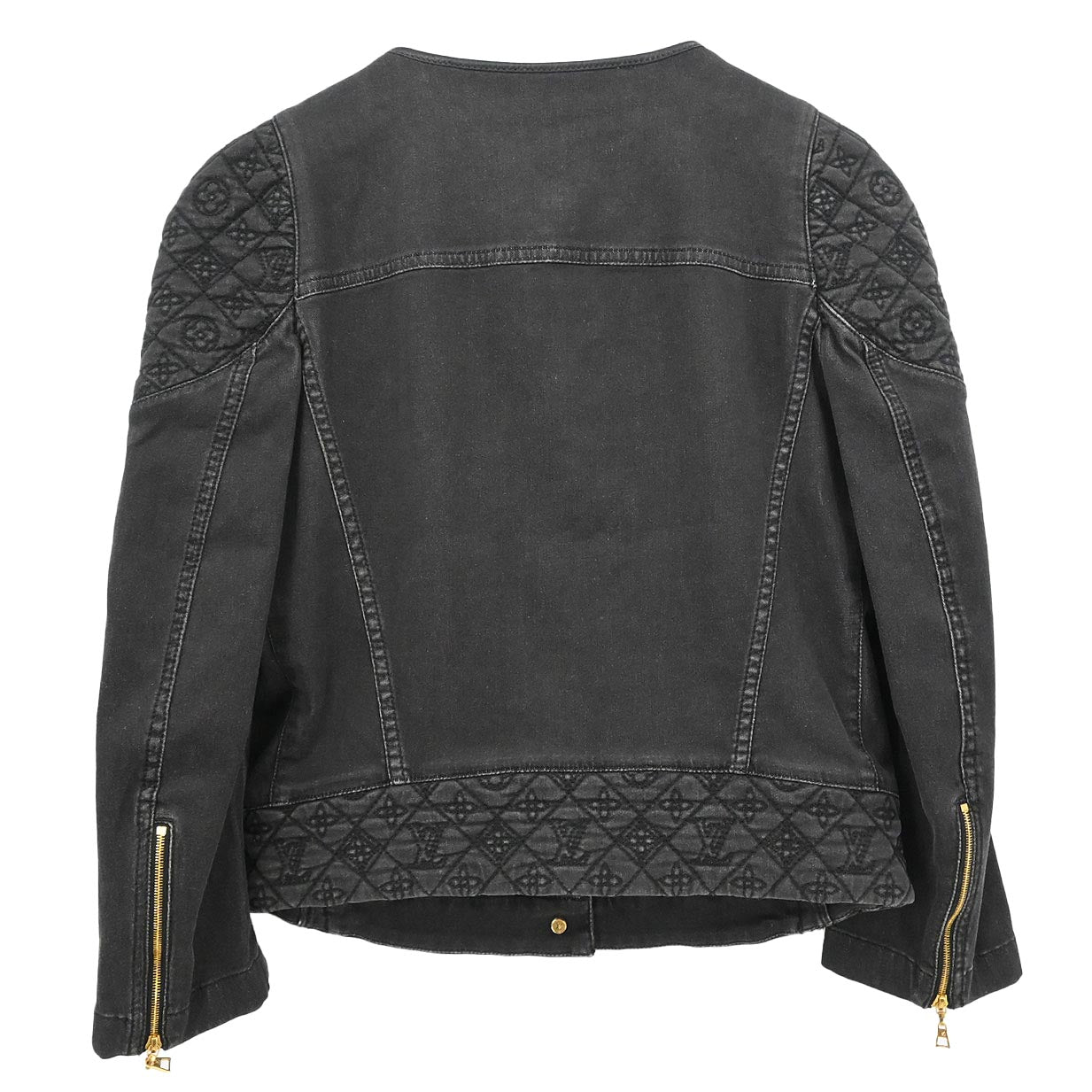 Louis Vuitton 2011 Collarless Jacket Black #38