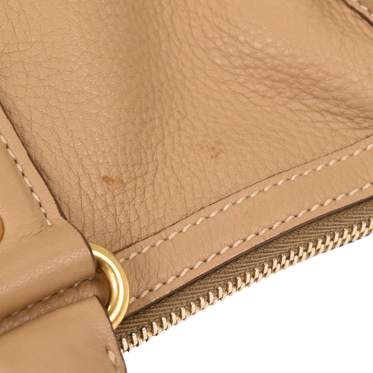 Prada Beige Leather 2way Handbag
