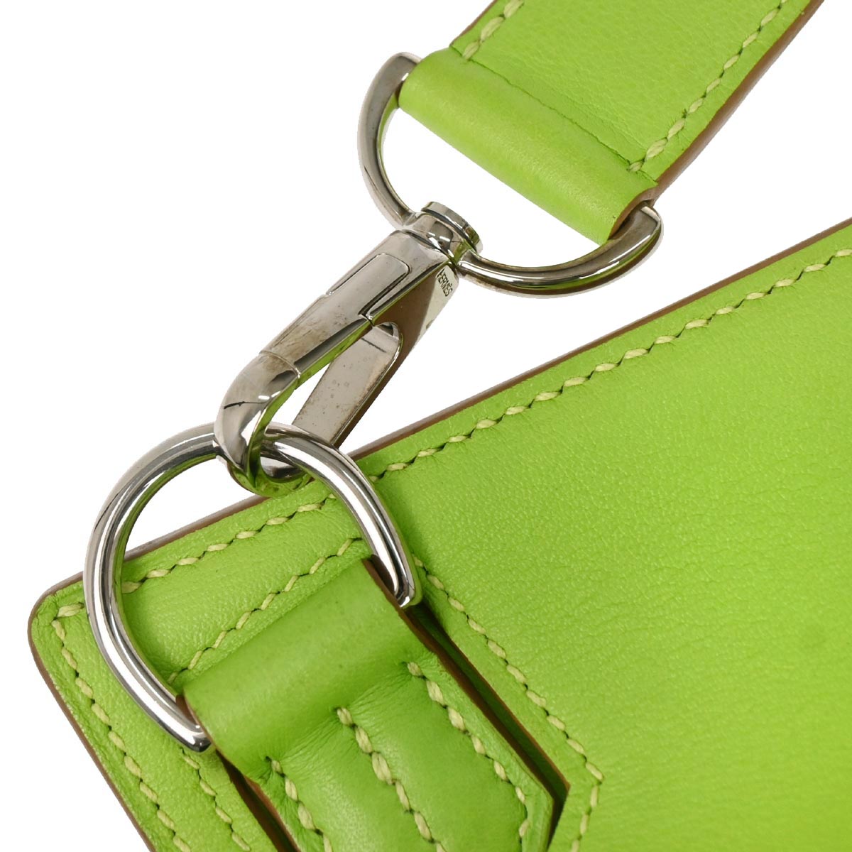 Hermes Apple Green Swift Jypsiere 28 Shoulder Bag