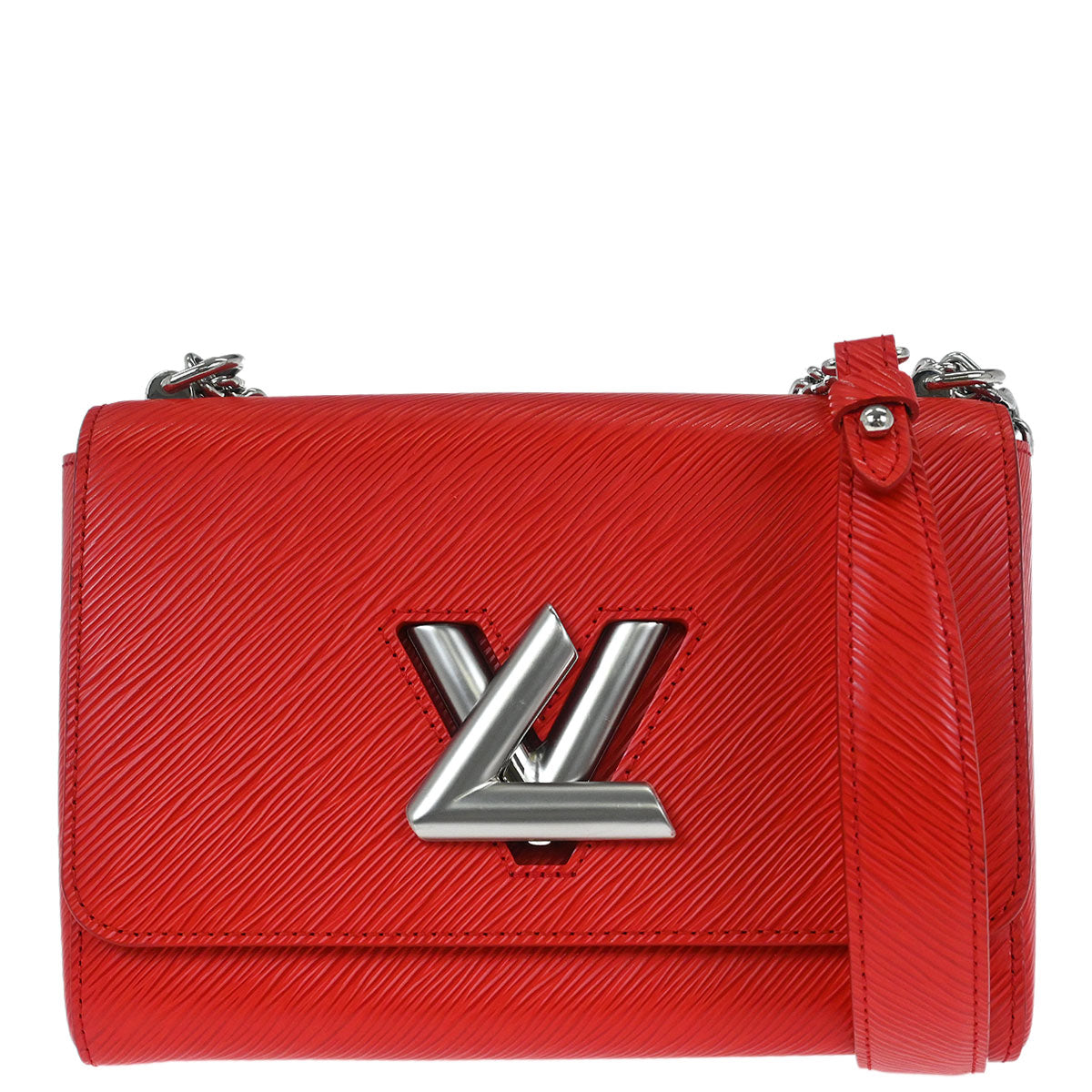 Louis Vuitton Red Epi Twist MM Shoulder Bag M50523