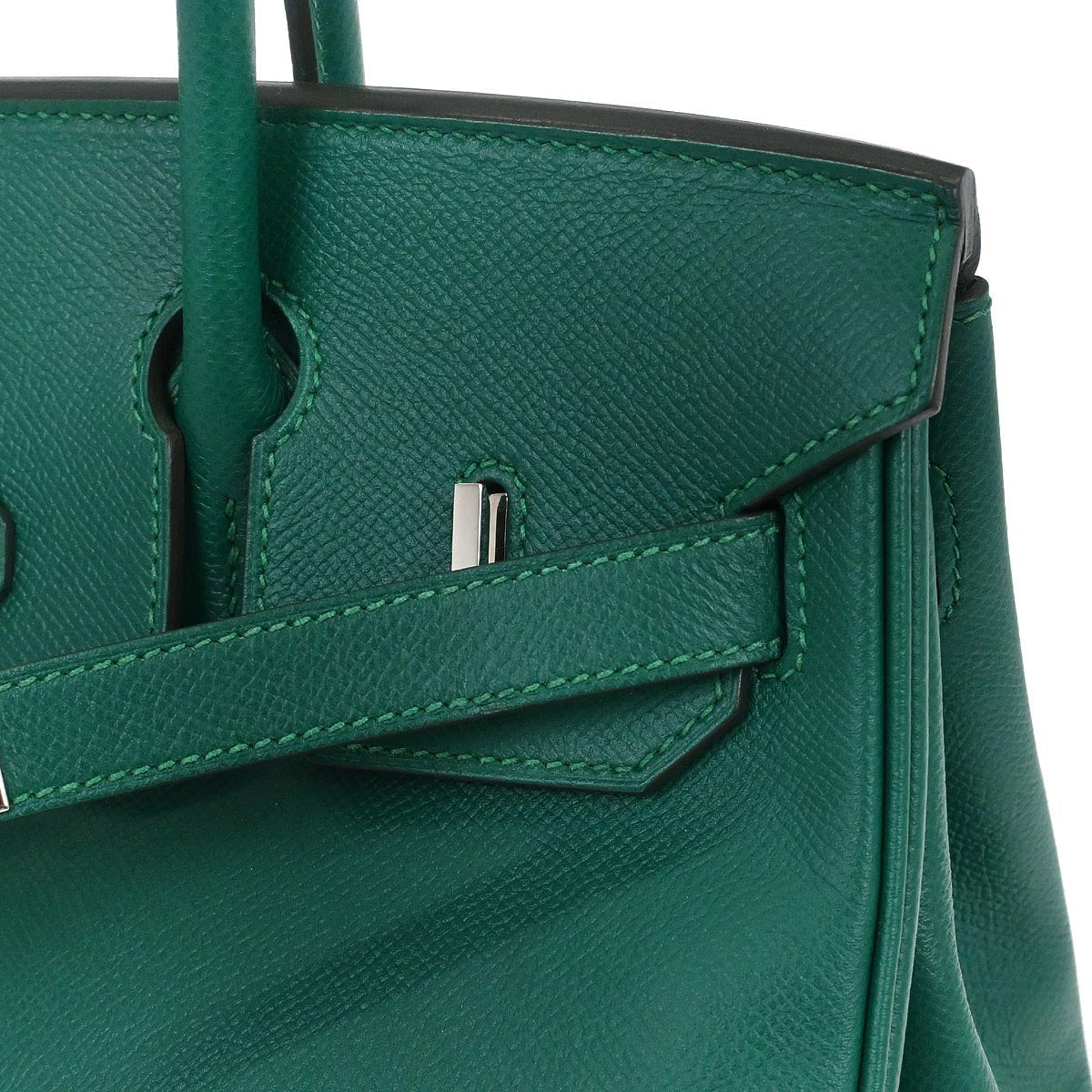 Hermes Malachite Epsom Birkin 30 Handbag