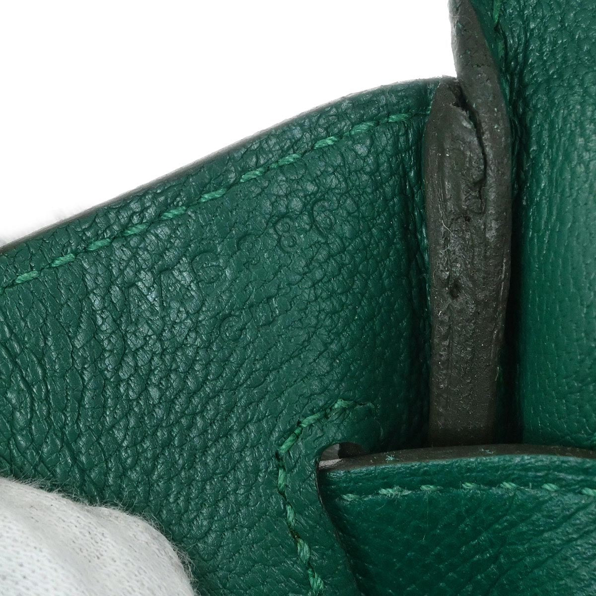 Hermes Malachite Epsom Birkin 30 Handbag
