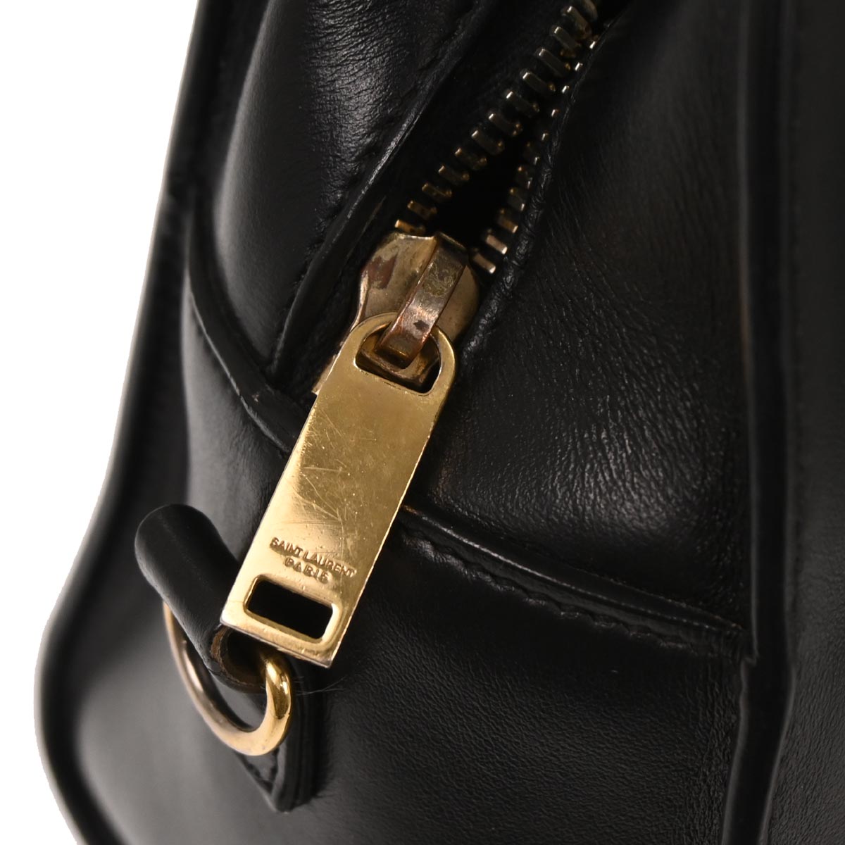 Saint Laurent Black Baby Cabas 2way Handbag