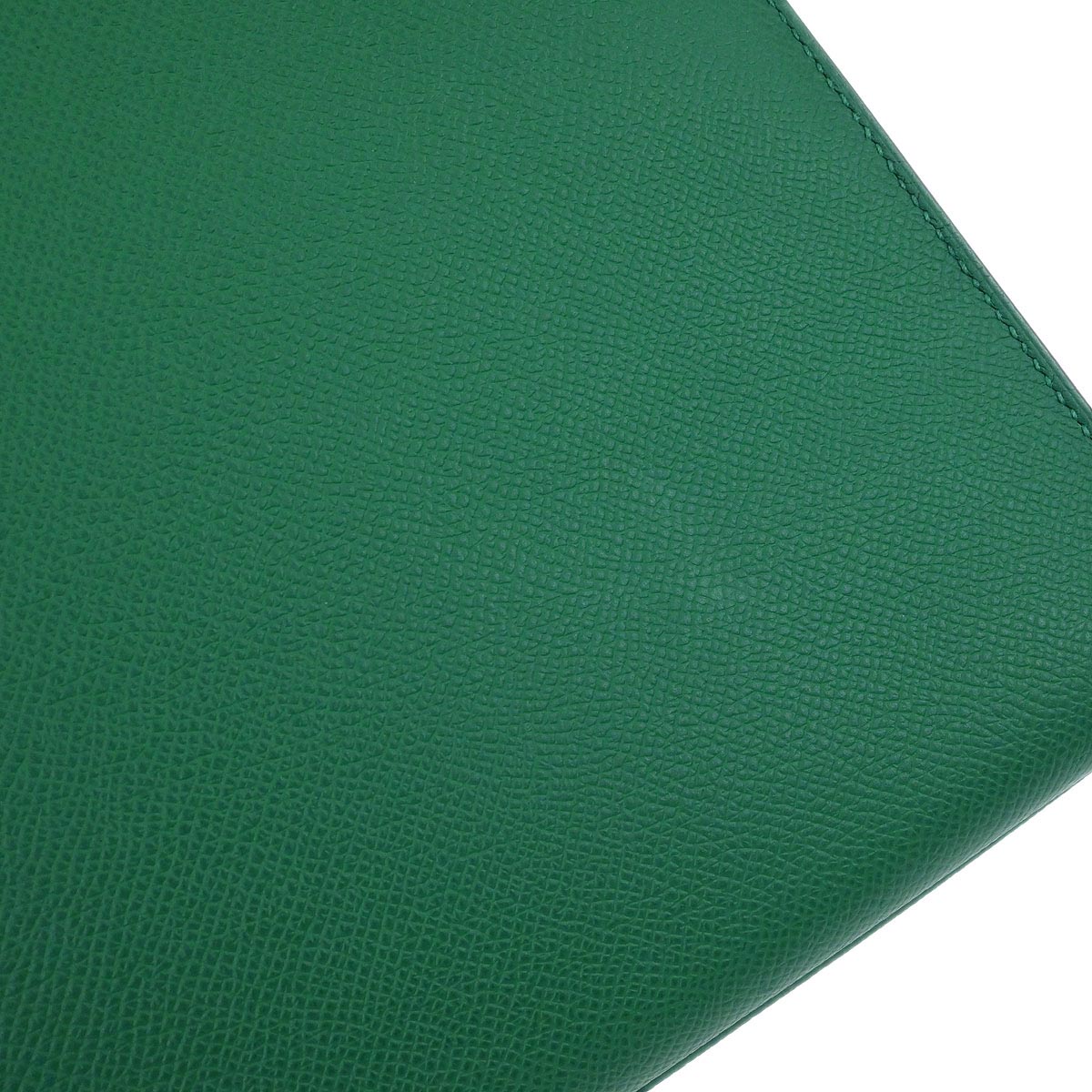 Hermes Vert Vertigo Epsom Kelly 32 Sellier 2way Shoulder Handbag