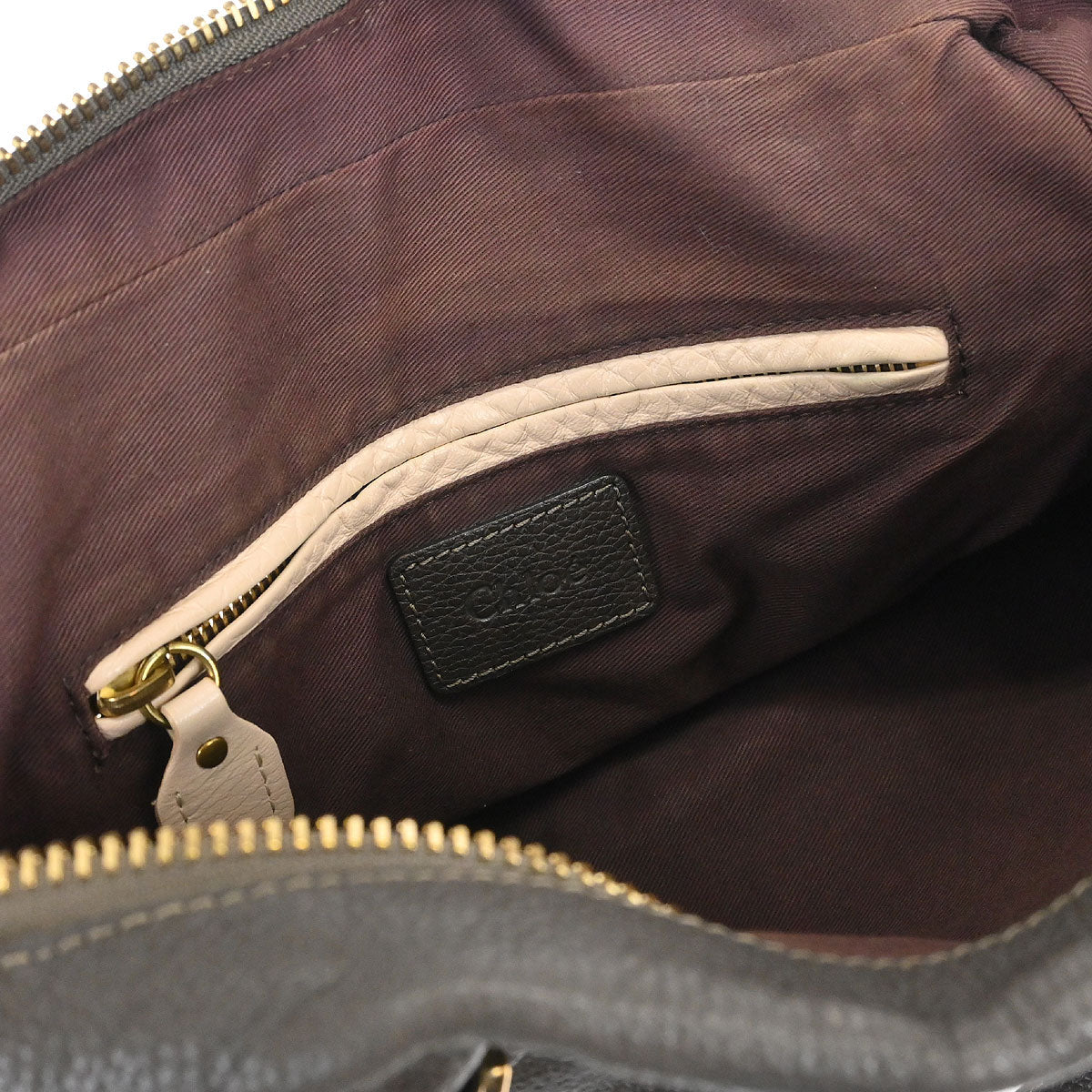 Chloe Brown Paraty 2way Shoulder Handbag