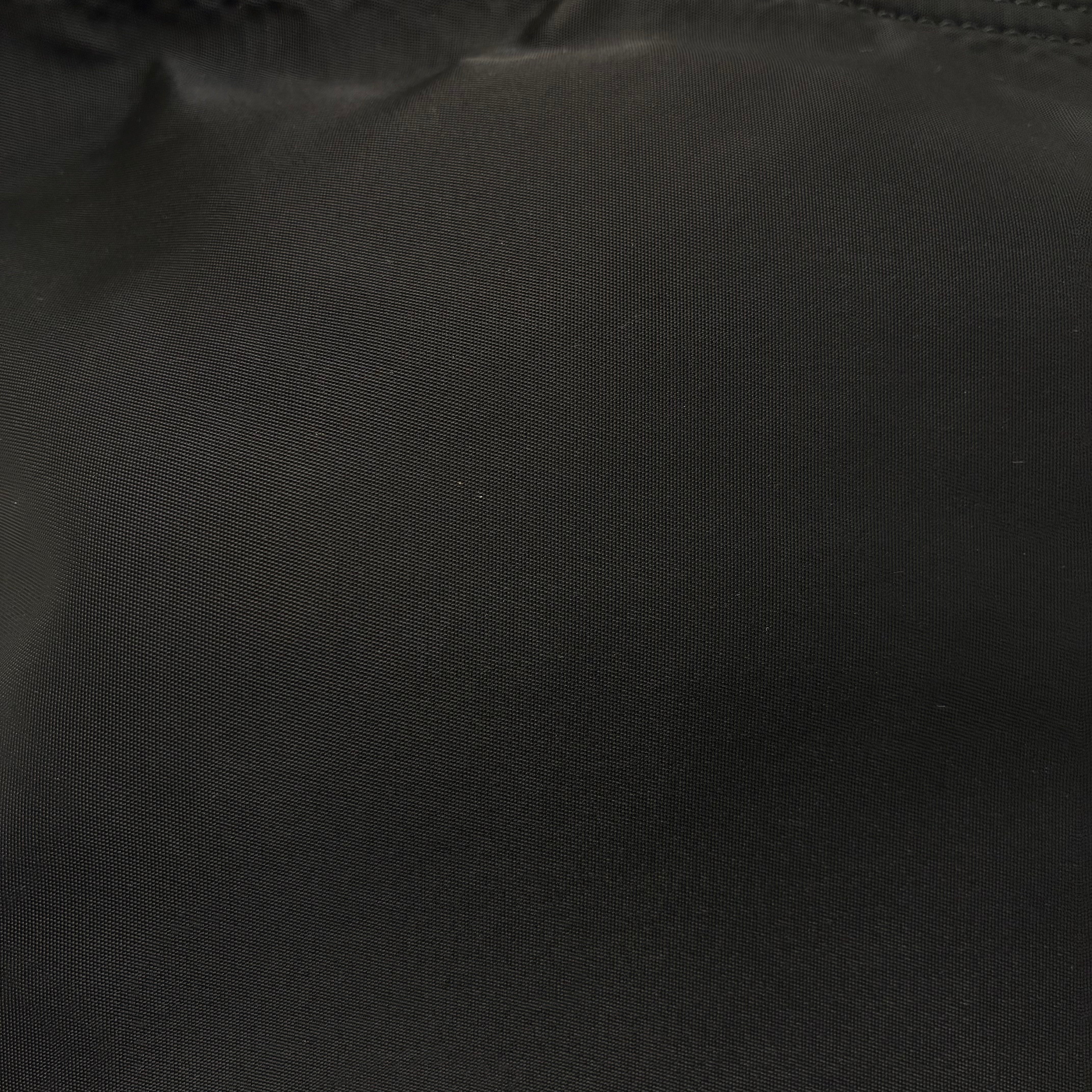 Prada Black Nylon Tote Handbag