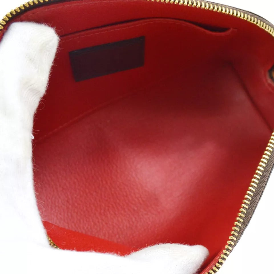 Louis Vuitton 2016 Damier Pochette Cosmetic Pouch Bag N47516