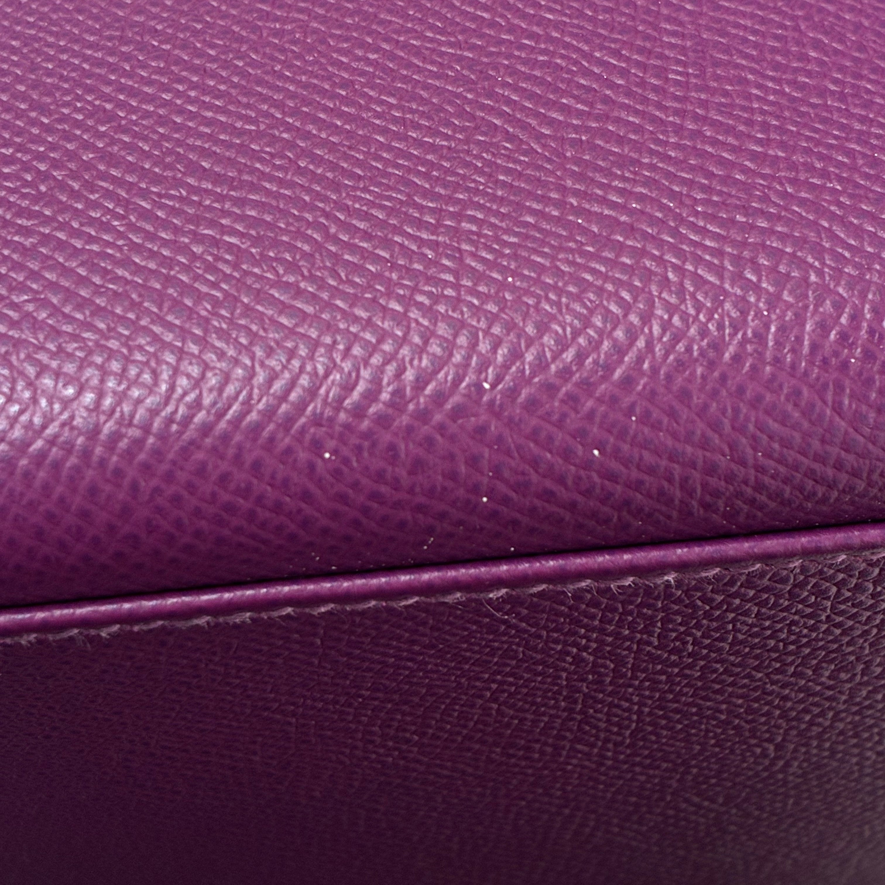 Hermes 2014 Anemone Epsom Kelly 28 Sellier 2way Shoulder Handbag