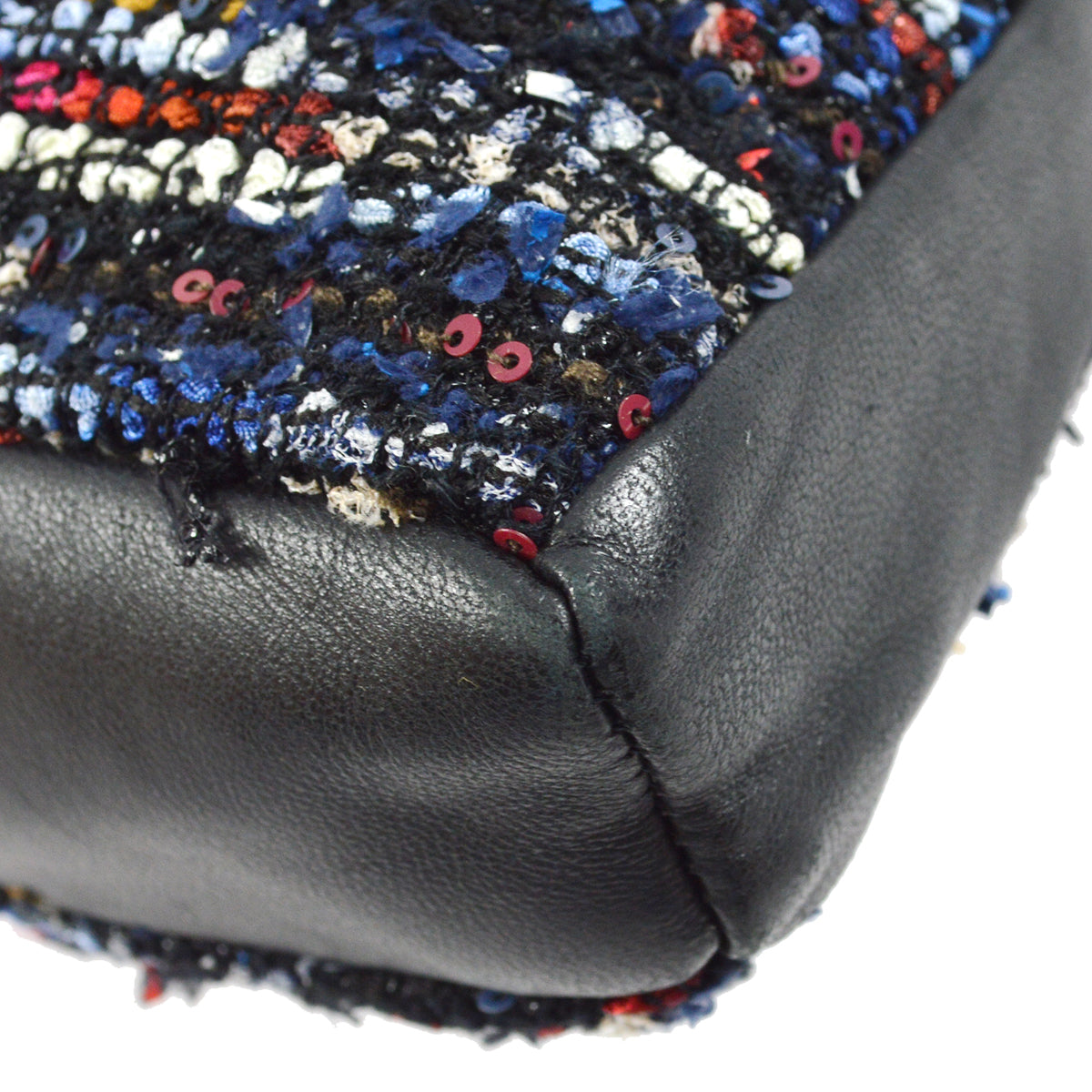 Chanel 2014-2015 Tweed Lambskin Jacket Bum Bag