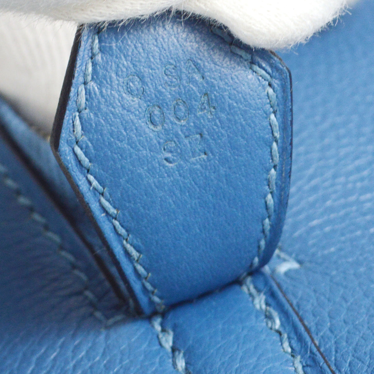 Hermes 2018 Bolide 1923 45 Baseball Handbag Blue Evercolor