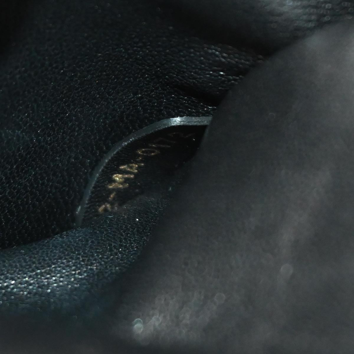 Christian Dior Black Tweed Rock Chain Shoulder Bag