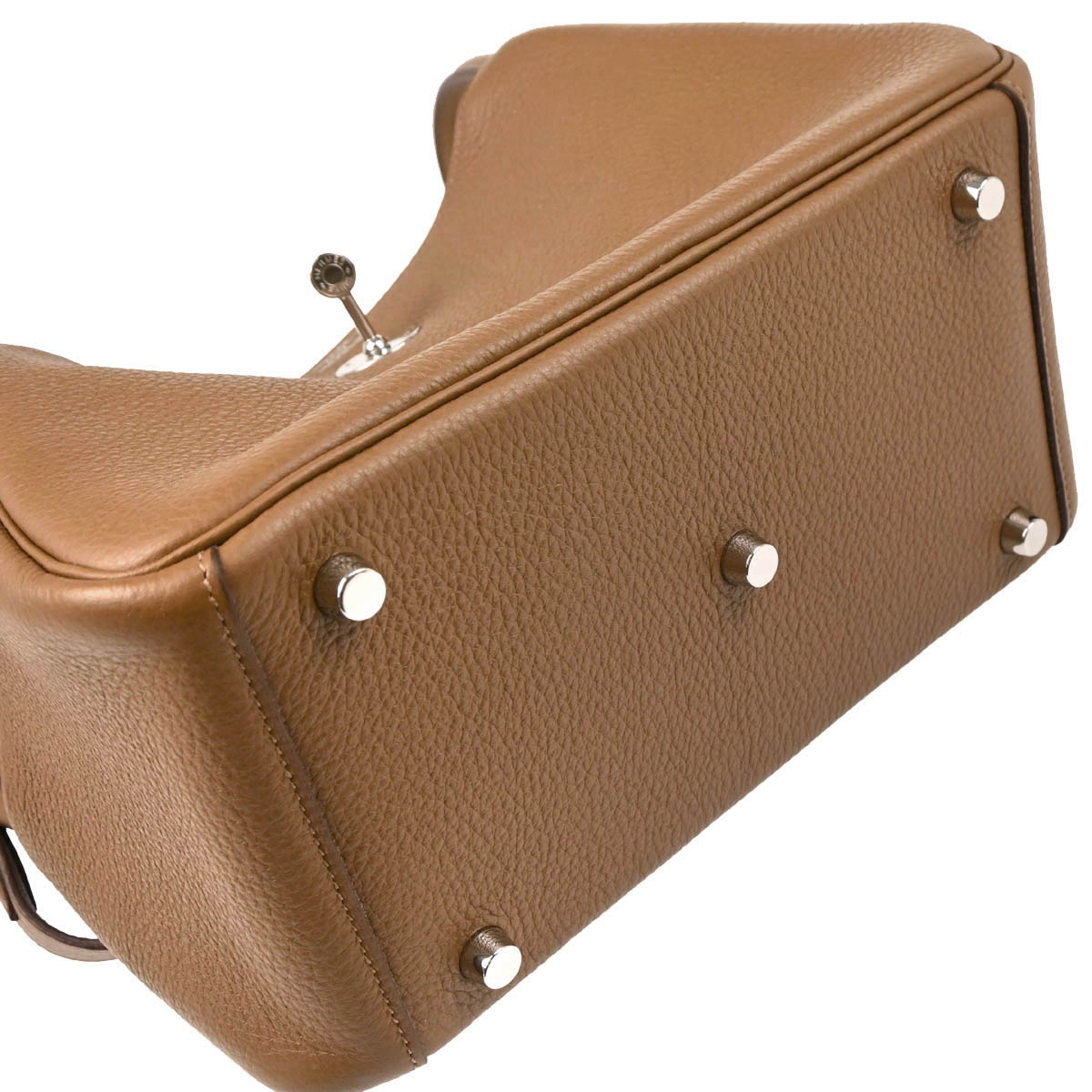 Hermes 2012 Alezan Taurillon Clemence Lindy 26 Shoulder Bag