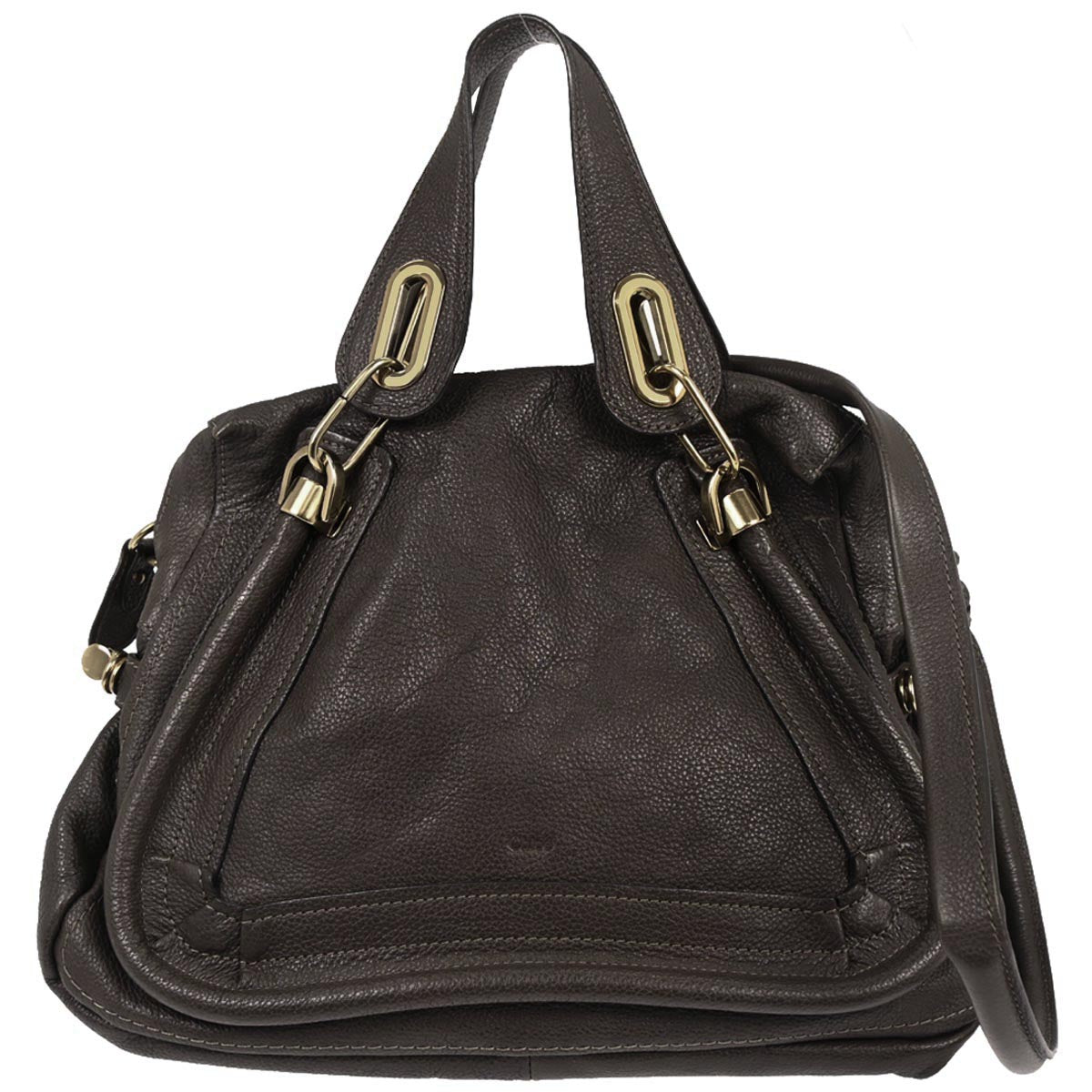 Chloe Brown Paraty 2way Shoulder Handbag
