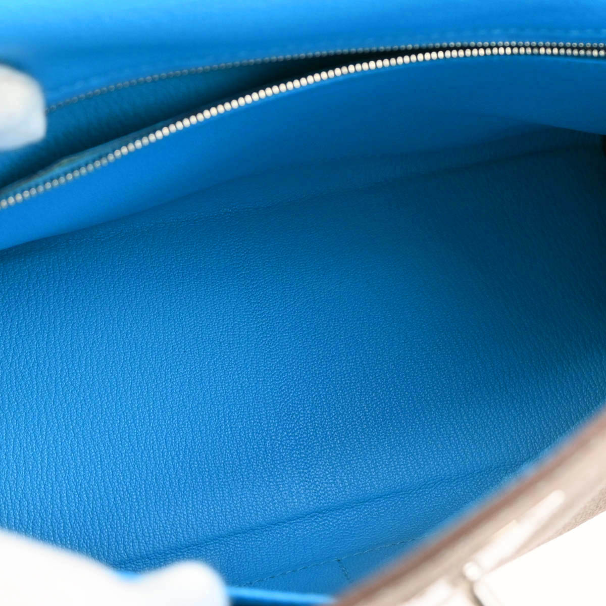 Hermes 2010 Etoupe Turquoise Togo Kelly Eclat 28 Retourne 2way Shoulder Handbag