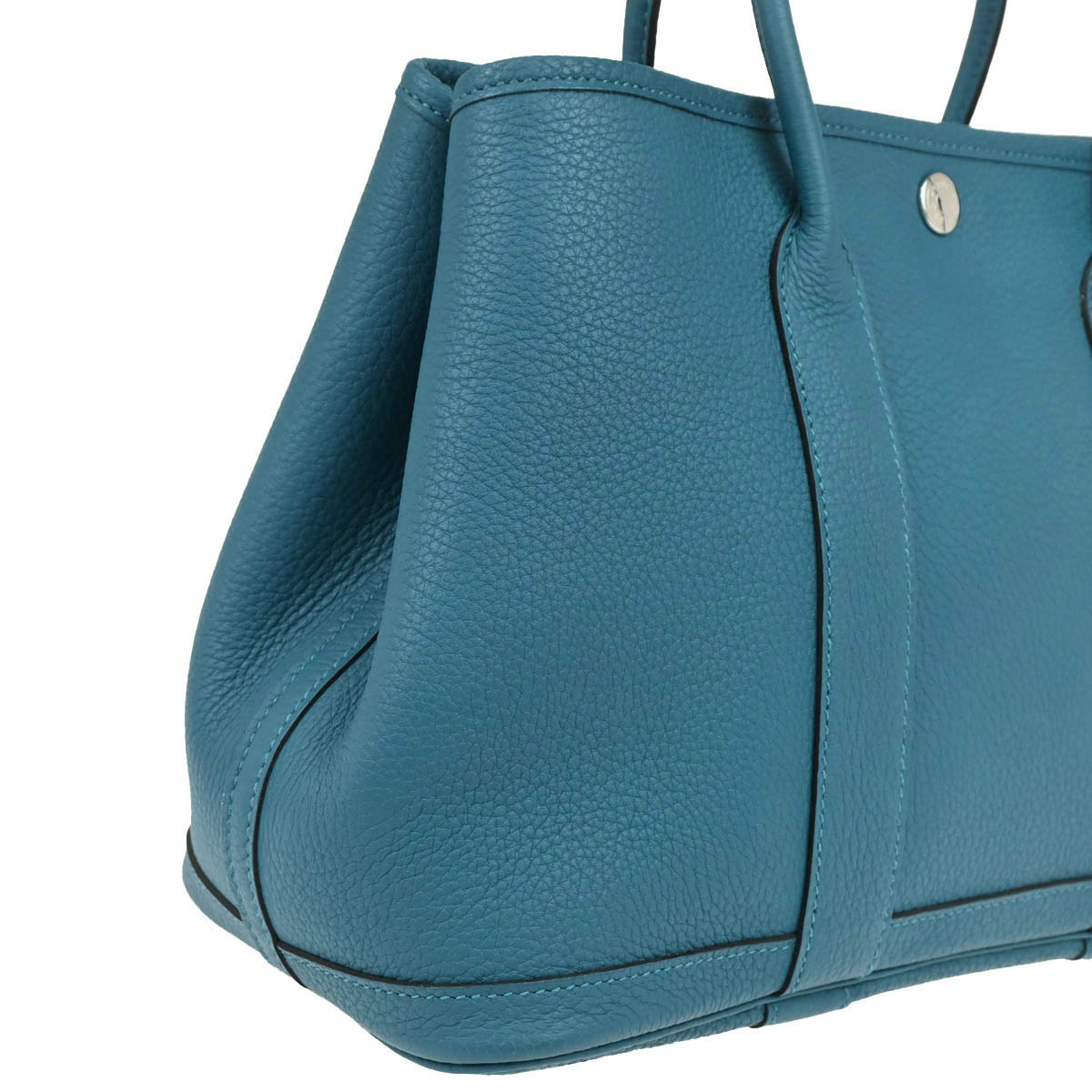 Hermes 2018 Vert Bosphore Negonda Garden Party 30 TPM Tote Handbag