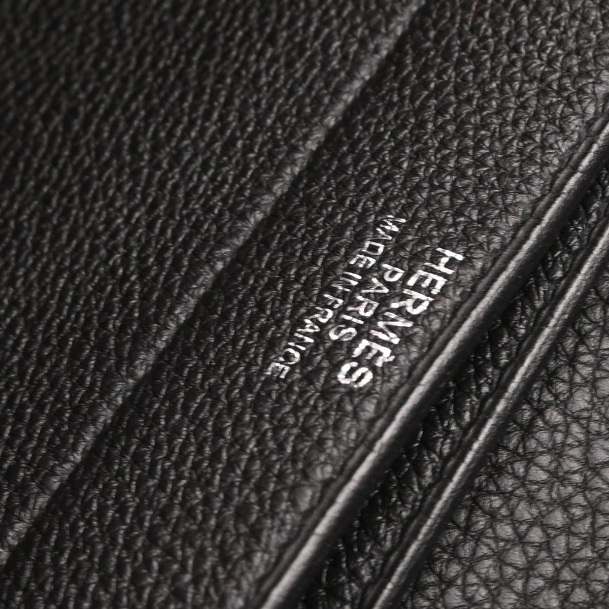 Hermes Black Togo Sac a Depeches 38 Business Bag Handbag