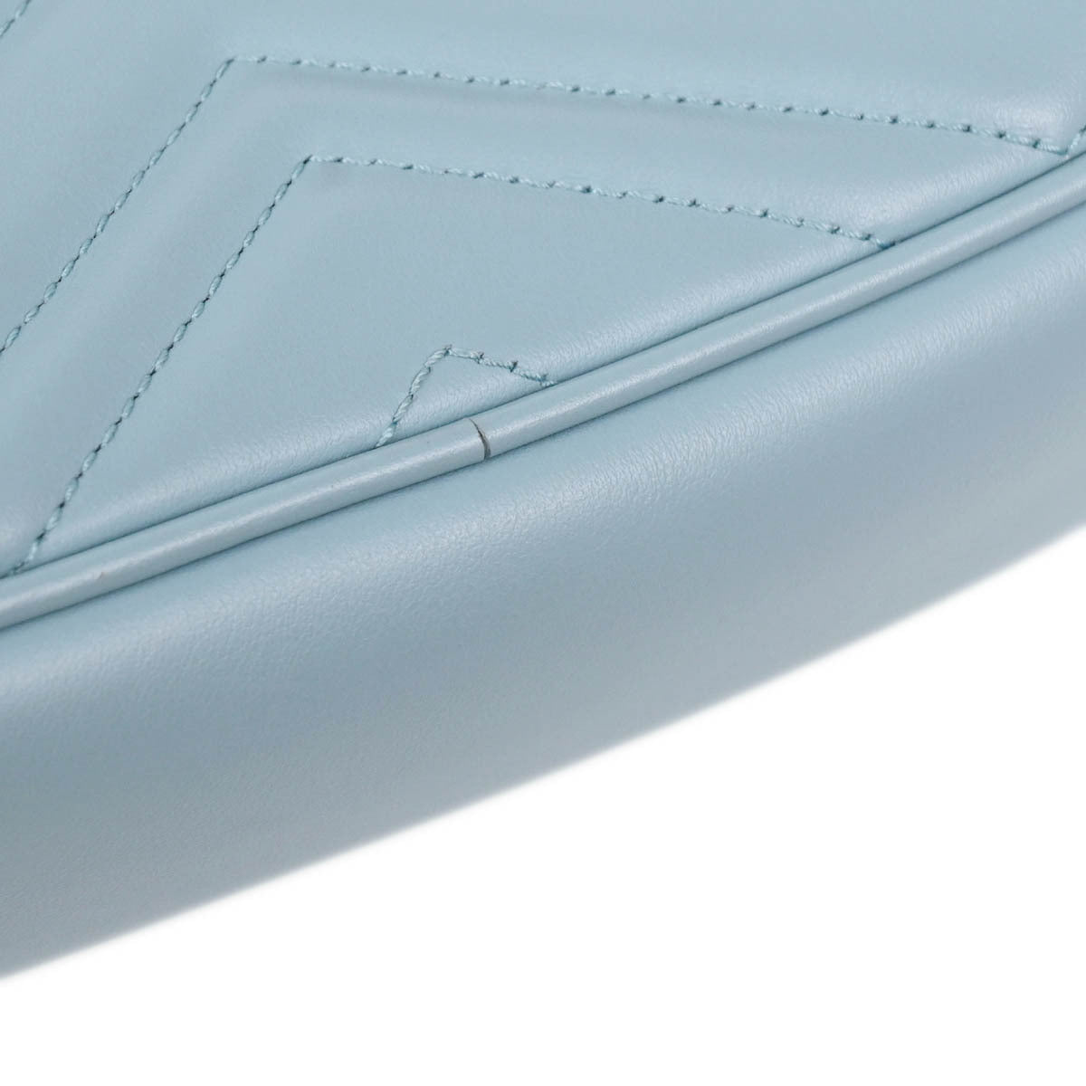 Gucci 2020 Light Blue Marmont Shoulder Bag