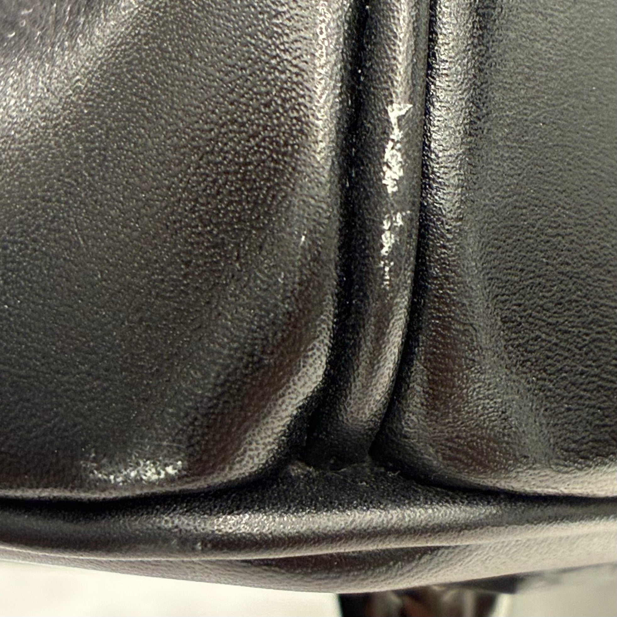 Hermes * 2011 So Black Box Calf Birkin 30 Handbag