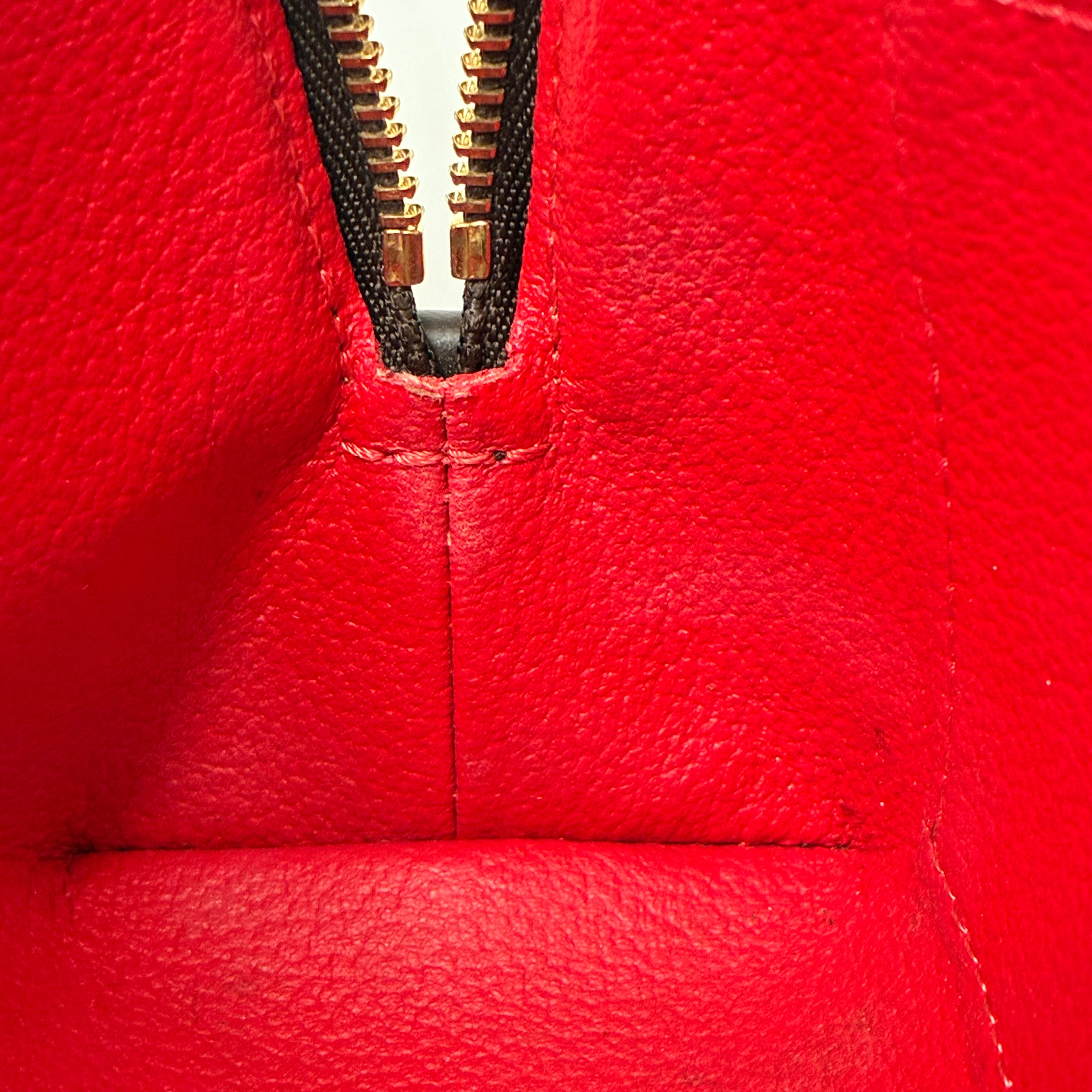 Louis Vuitton 2016 Damier Pochette Cosmetic Pouch Bag N47516p