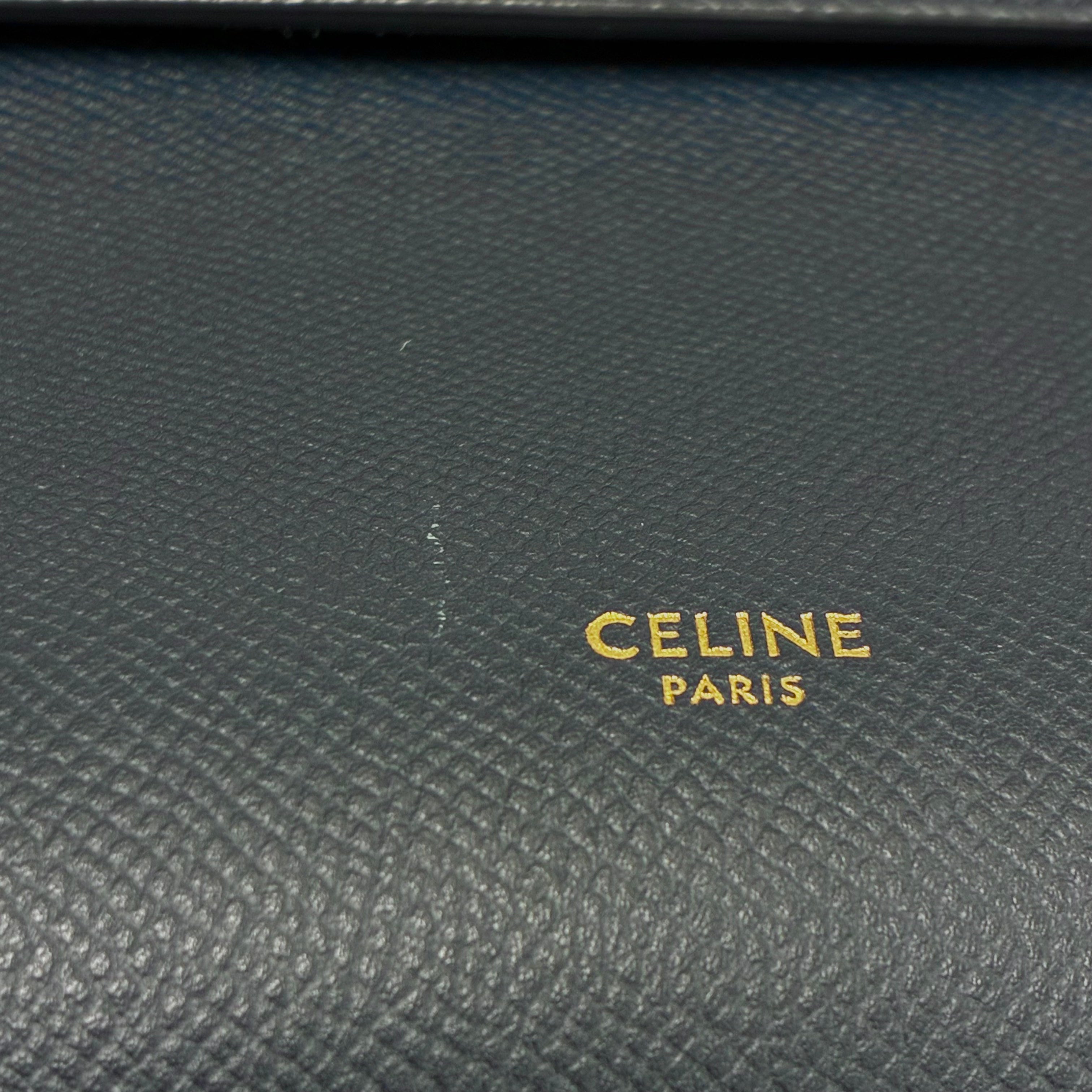 Celine Navy Belt Bag Micro 2way Shoulder Handbag