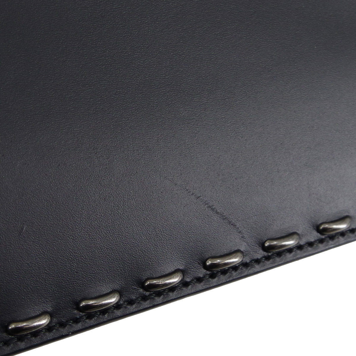Fendi Black Leather Peekaboo ISeeU 2way Shoulder Handbag