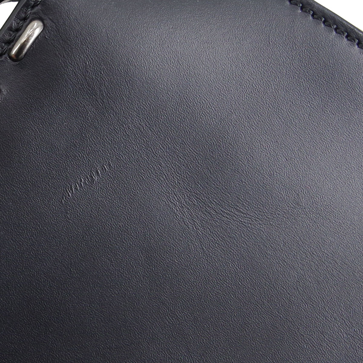 Fendi Black Leather Peekaboo ISeeU 2way Shoulder Handbag