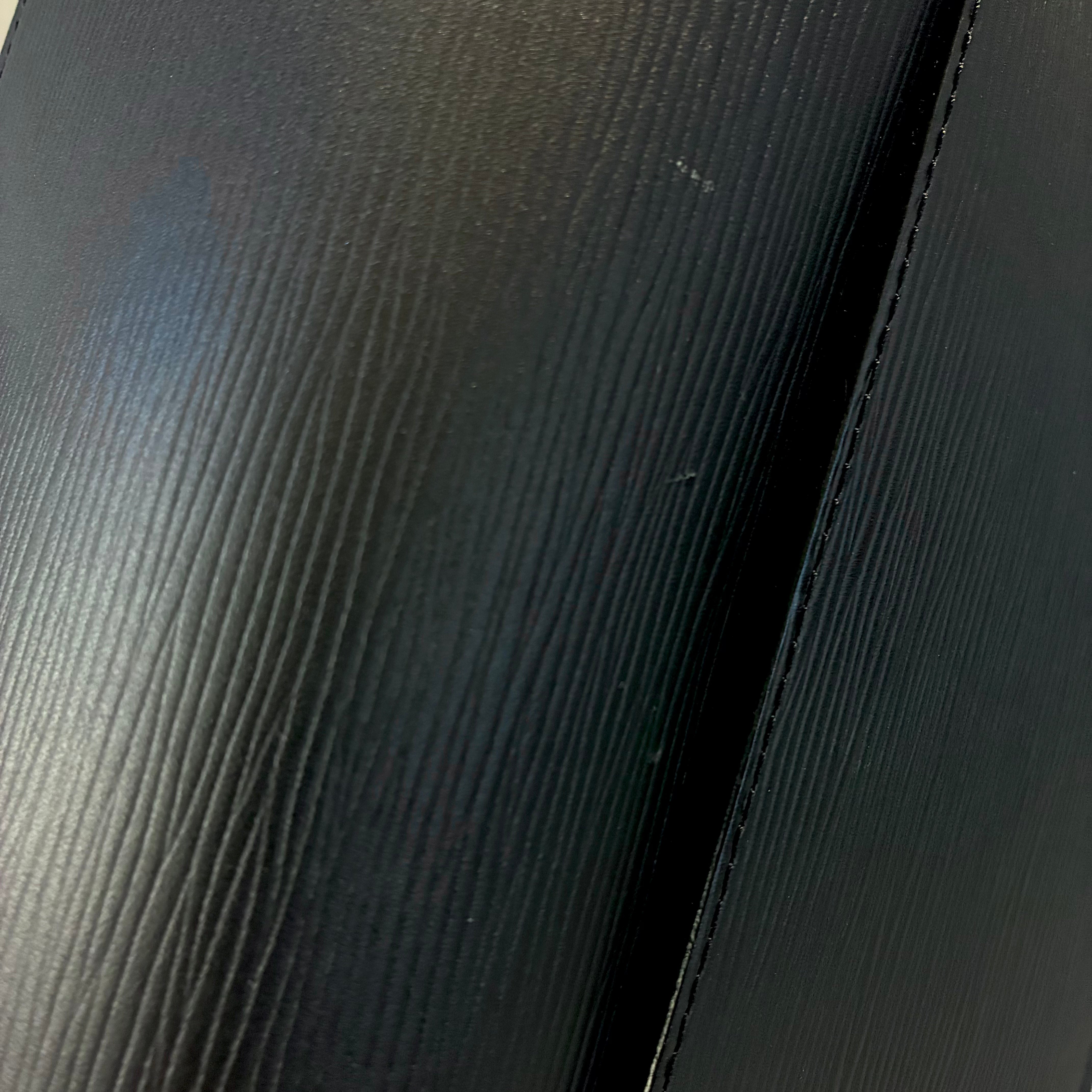 Louis Vuitton 2017 Black Epi Pochette Thames Clutch Bag M42742