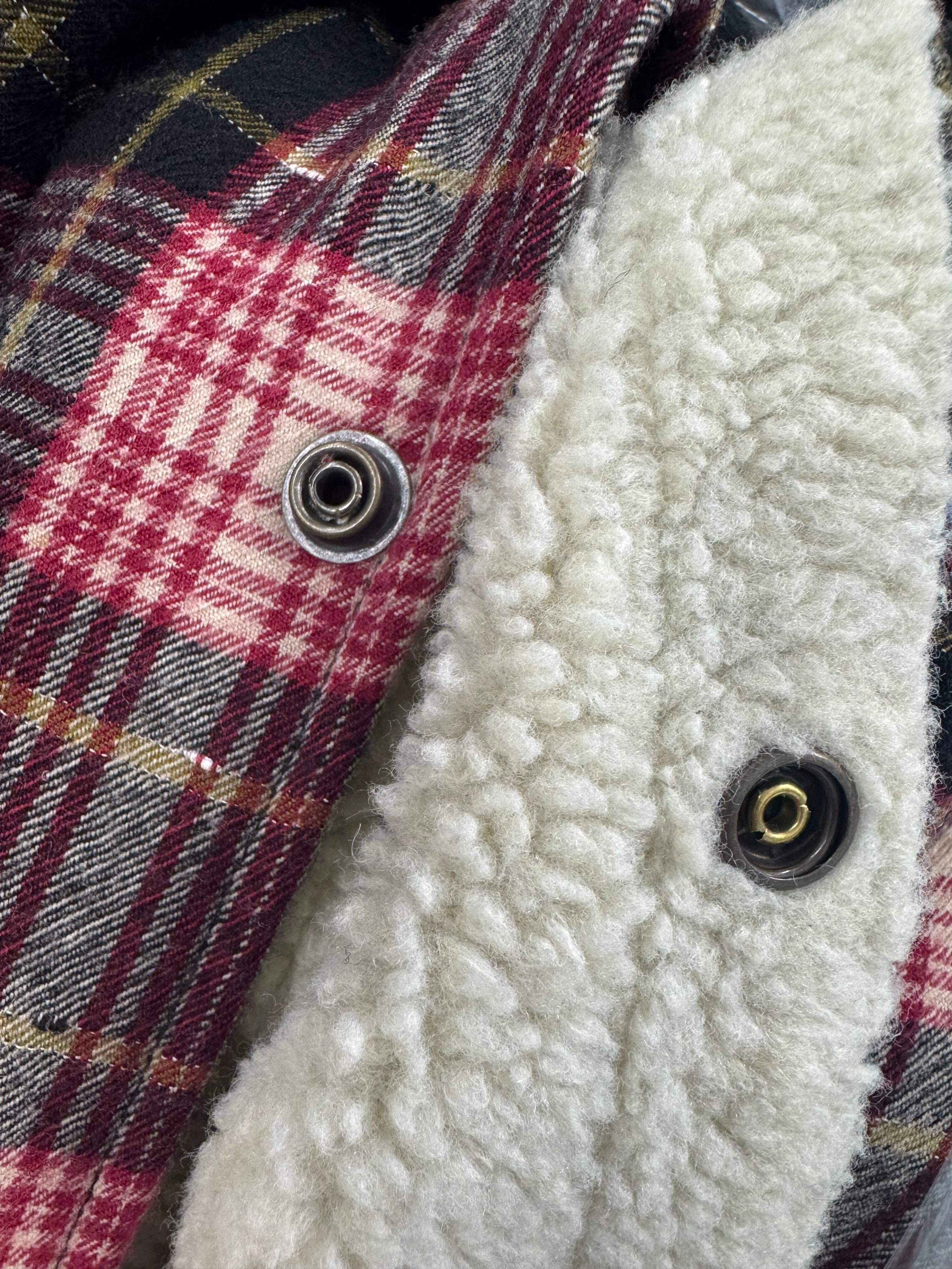 Saint Laurent 2019 Virgin Wool Plaid Check Print Bomber Jacket #S