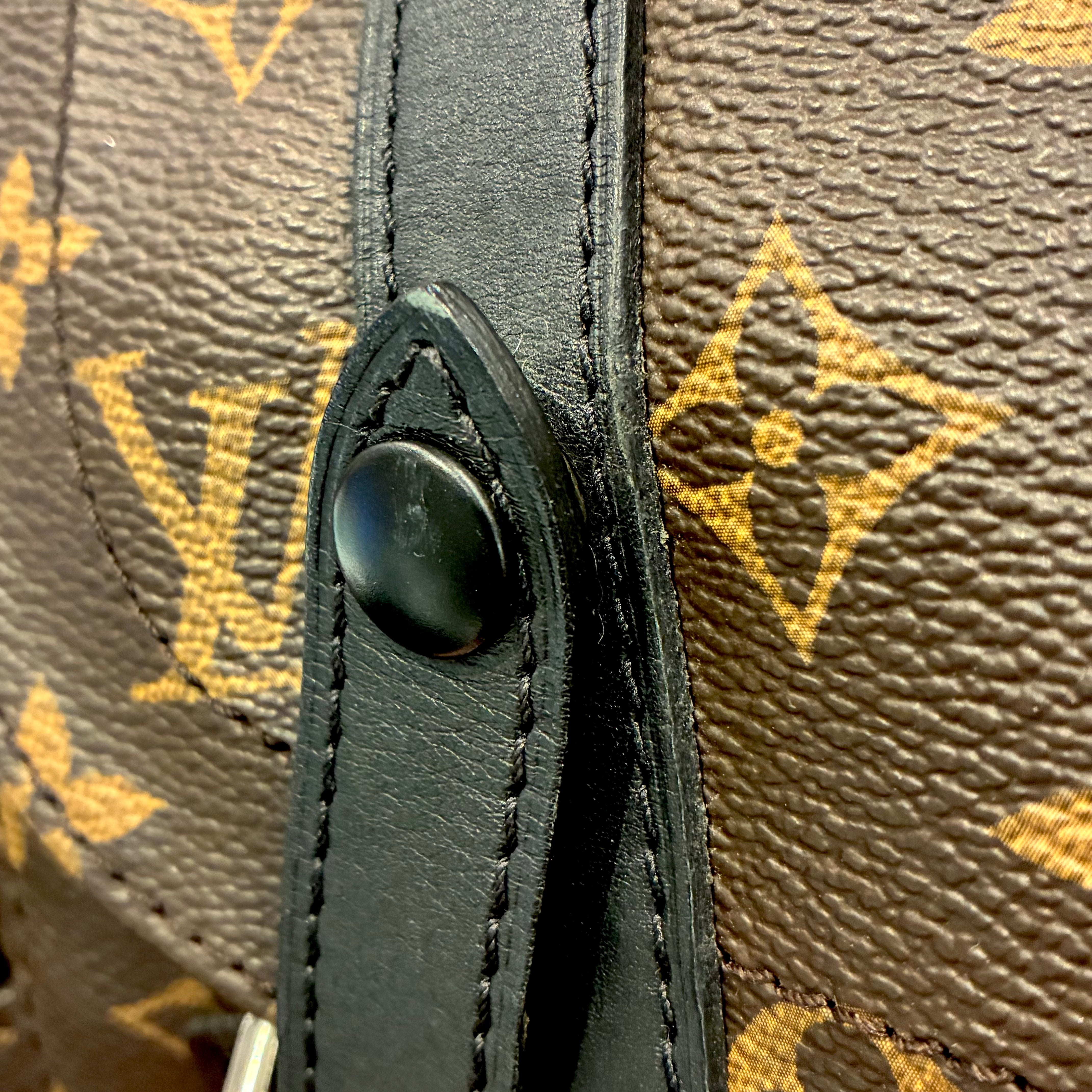 Louis Vuitton Monogram Macassar Christopher PM Backpack M43735