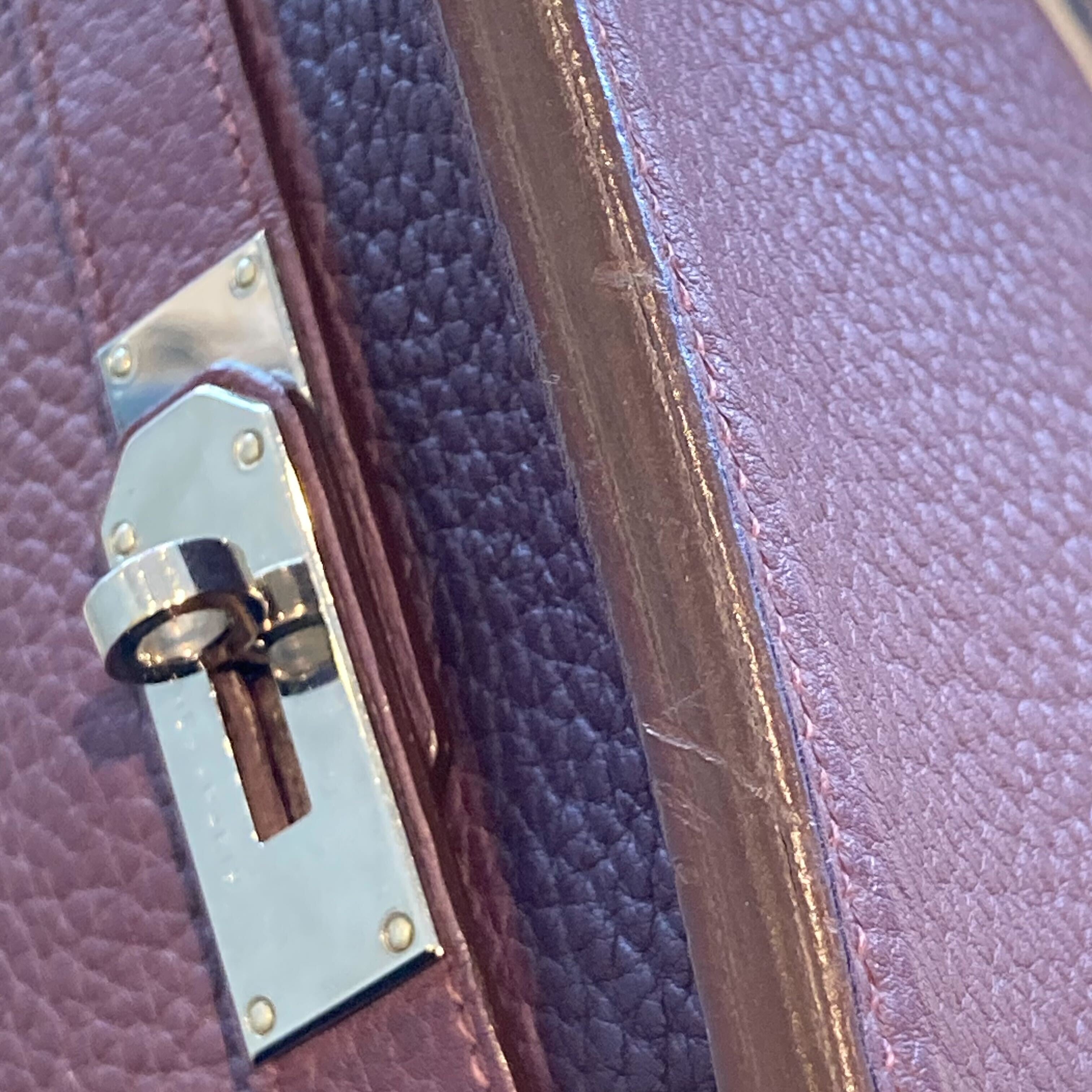 Hermes 2011 Purple Fjord Jypsiere 34 Shoulder Bag
