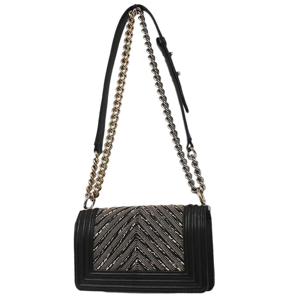 Boy Chanel 2018 Black Lambskin Small Chain Shoulder Bag