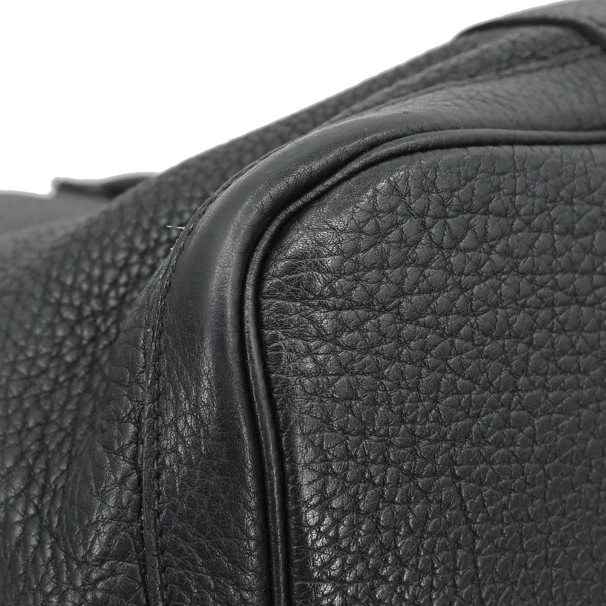 Hermes Black Negonda Garden Party 36 PM Tote Bag