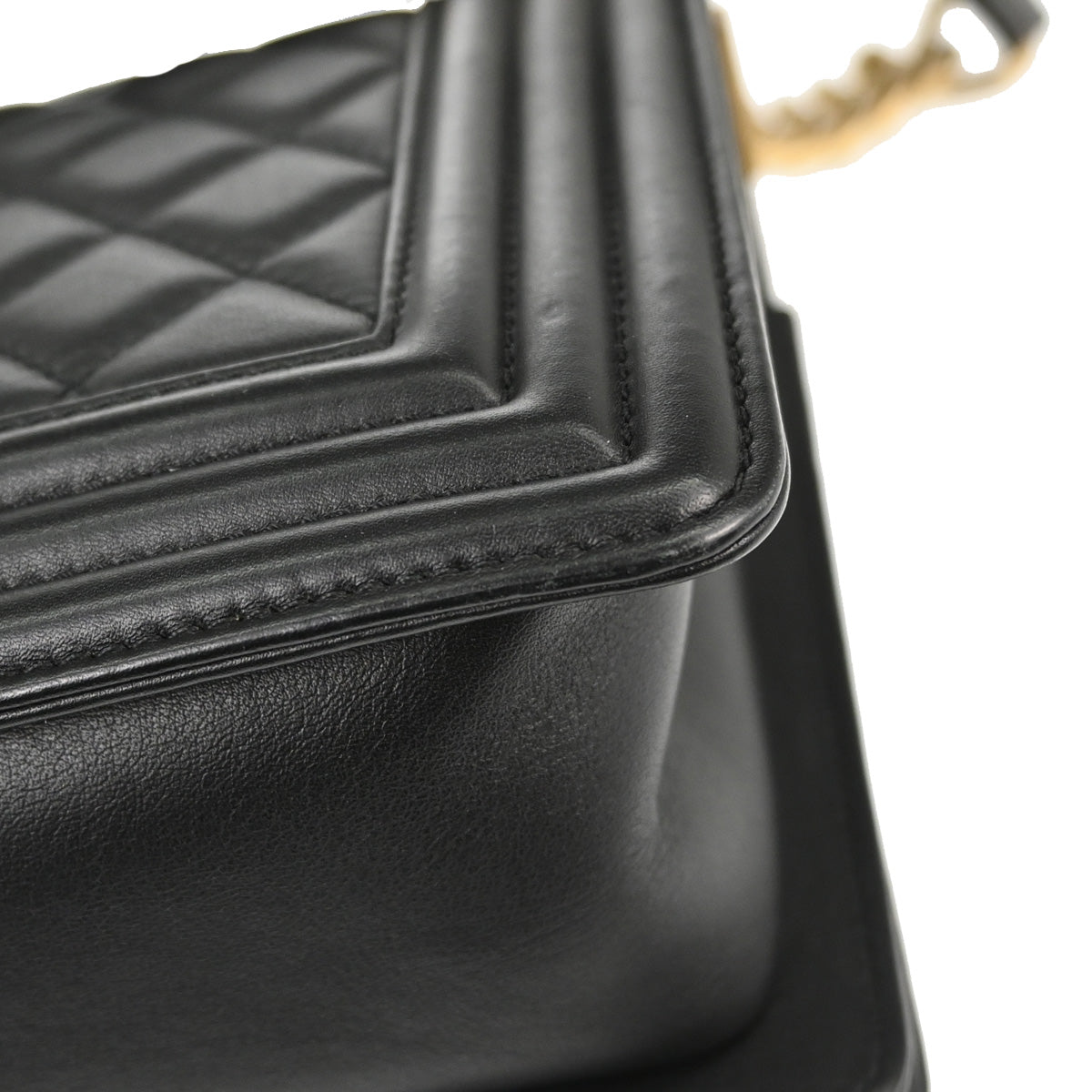 Boy Chanel 2018 Black Lambskin Medium Shoulder Bag