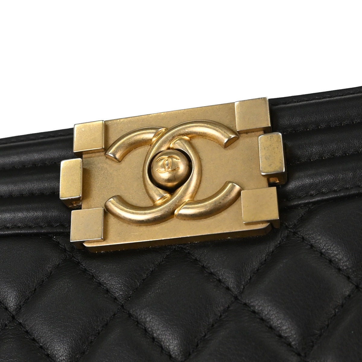 Boy Chanel 2018 Black Lambskin Medium Shoulder Bag