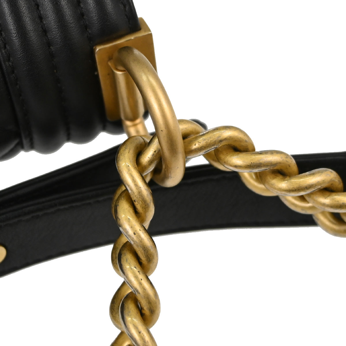 Boy Chanel 2018 Black Lambskin Medium Shoulder Bag