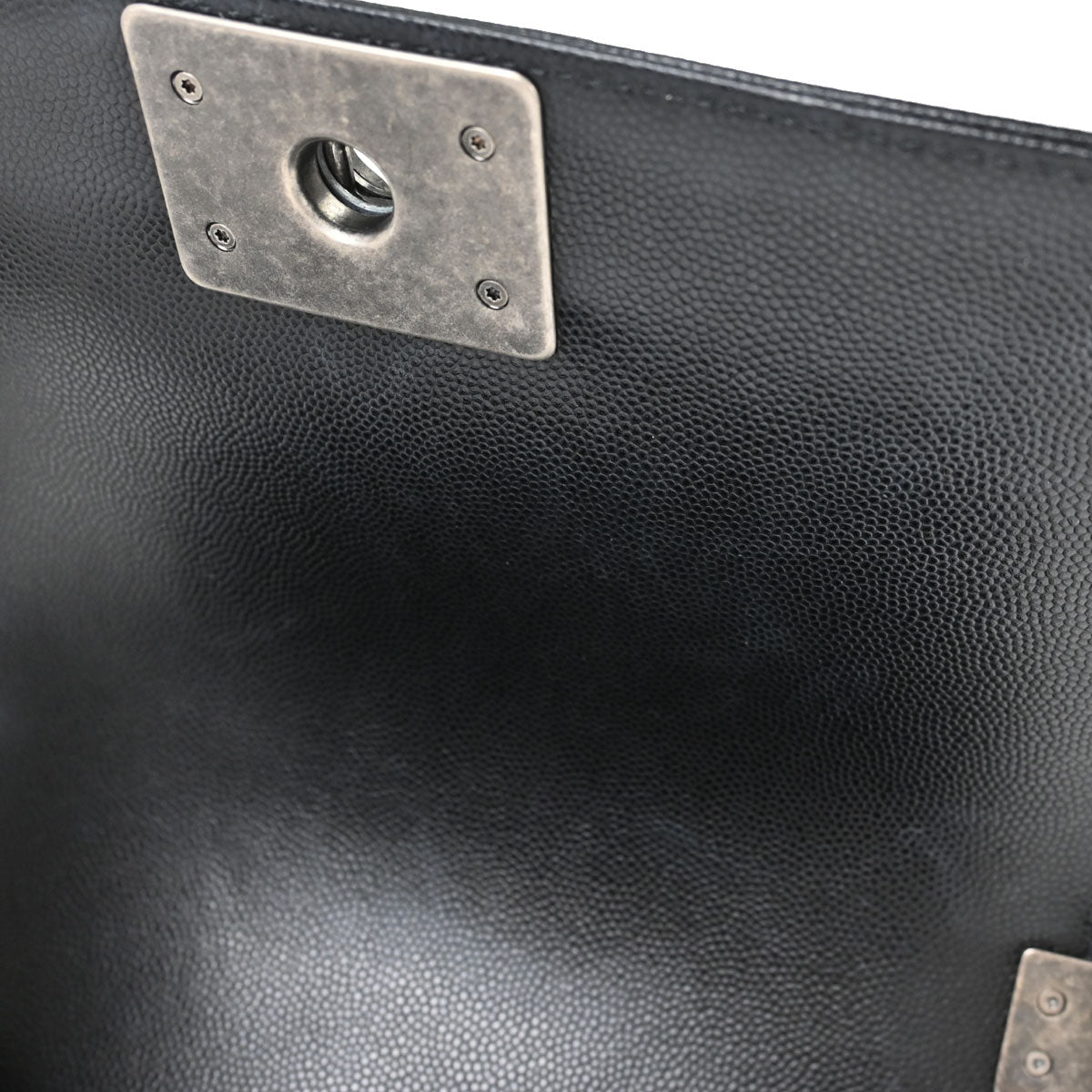 Boy Chanel 2019 Black Caviar Skin Small Chain Shoulder Bag