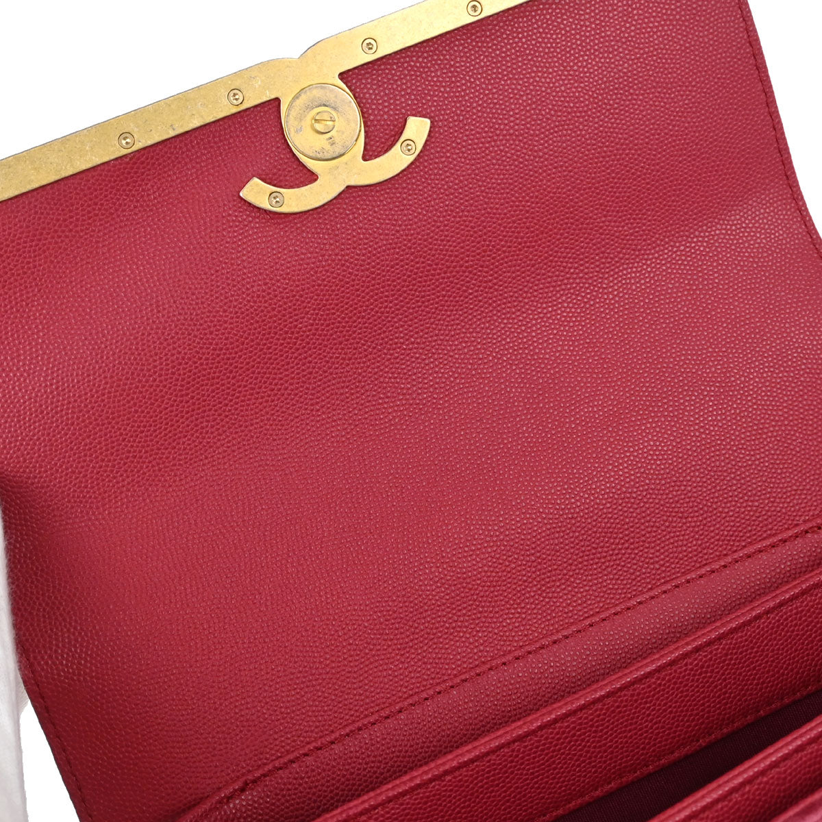Chanel Pink Caviar Skin Suede Lady Coco Flap Shoulder Bag