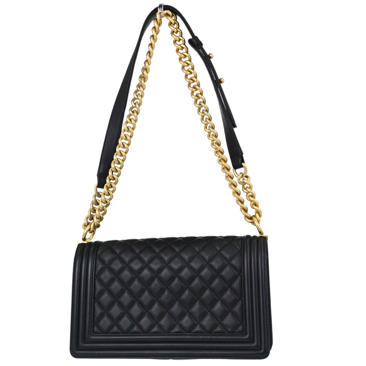 Boy Chanel 2019 Black Lambskin Medium Shoulder Bag