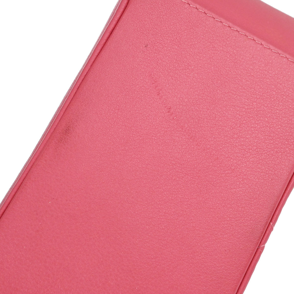 Chanel Pink Lambskin CC Octagon Camera Bag