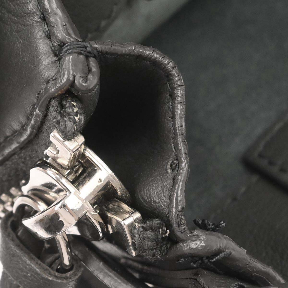 Balenciaga Gray Papier Triple XS Shoulder Bag