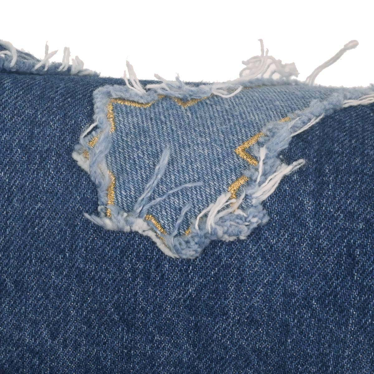 Chanel 2019 Blue Denim Paris-Egypt Hieroglyph Shoulder Bag