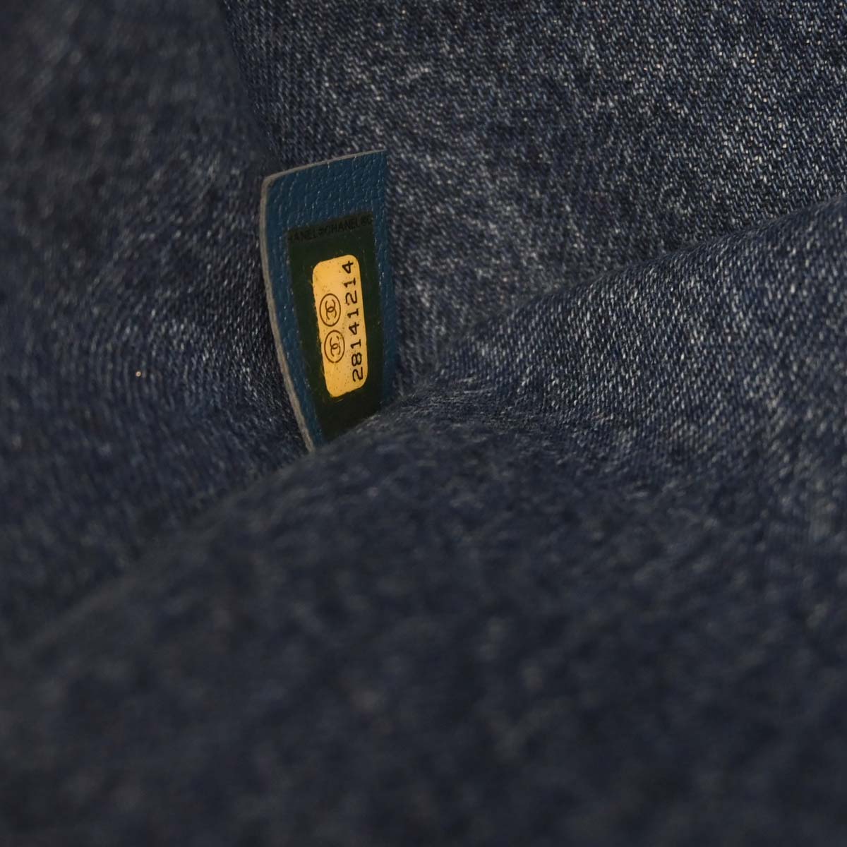 Chanel 2019 Blue Denim Paris-Egypt Hieroglyph Shoulder Bag