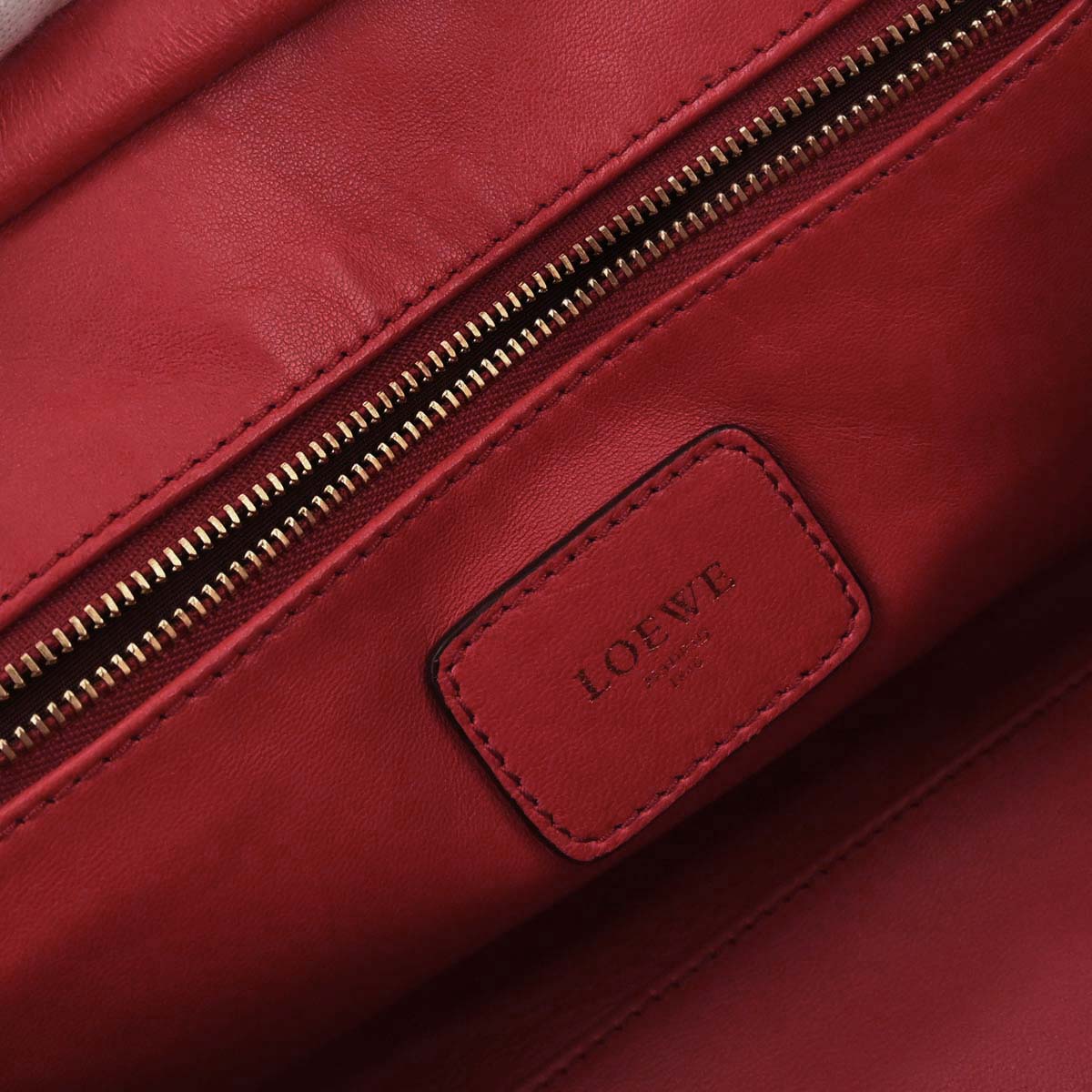 Loewe Red Amazona 28 Handbag