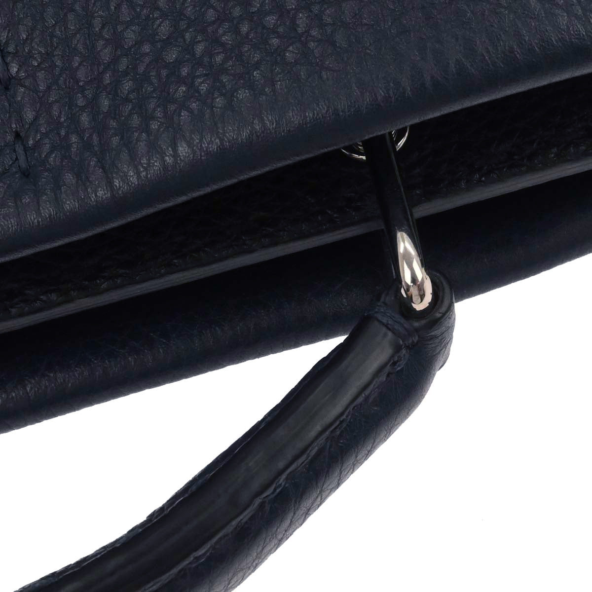 Fendi Navy Peekaboo Fit 2way Shoulder Handbag