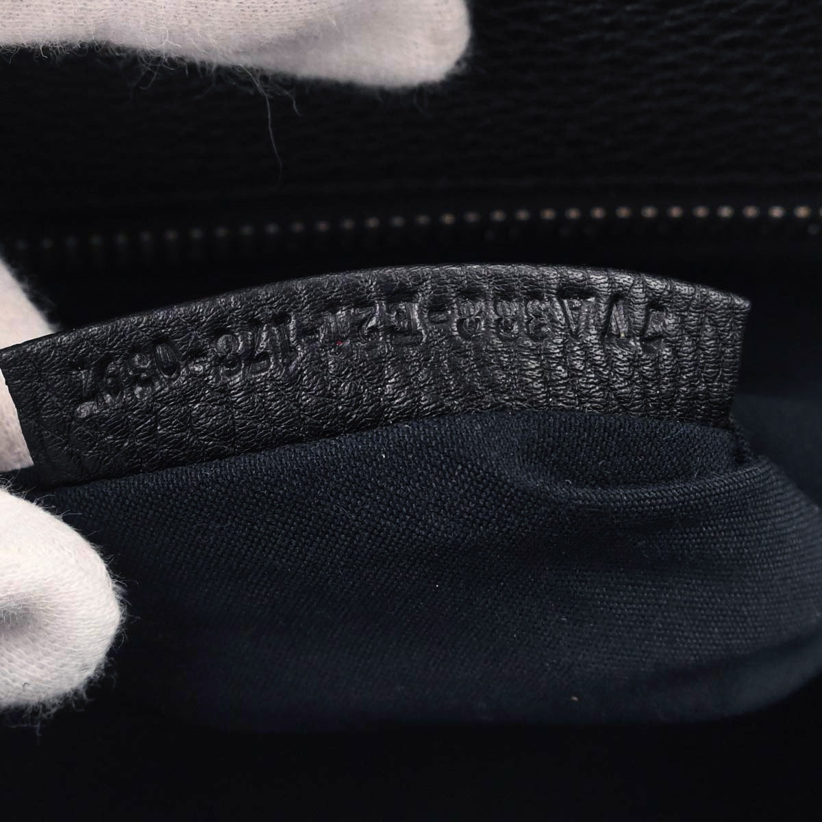 Fendi Navy Peekaboo Fit 2way Shoulder Handbag